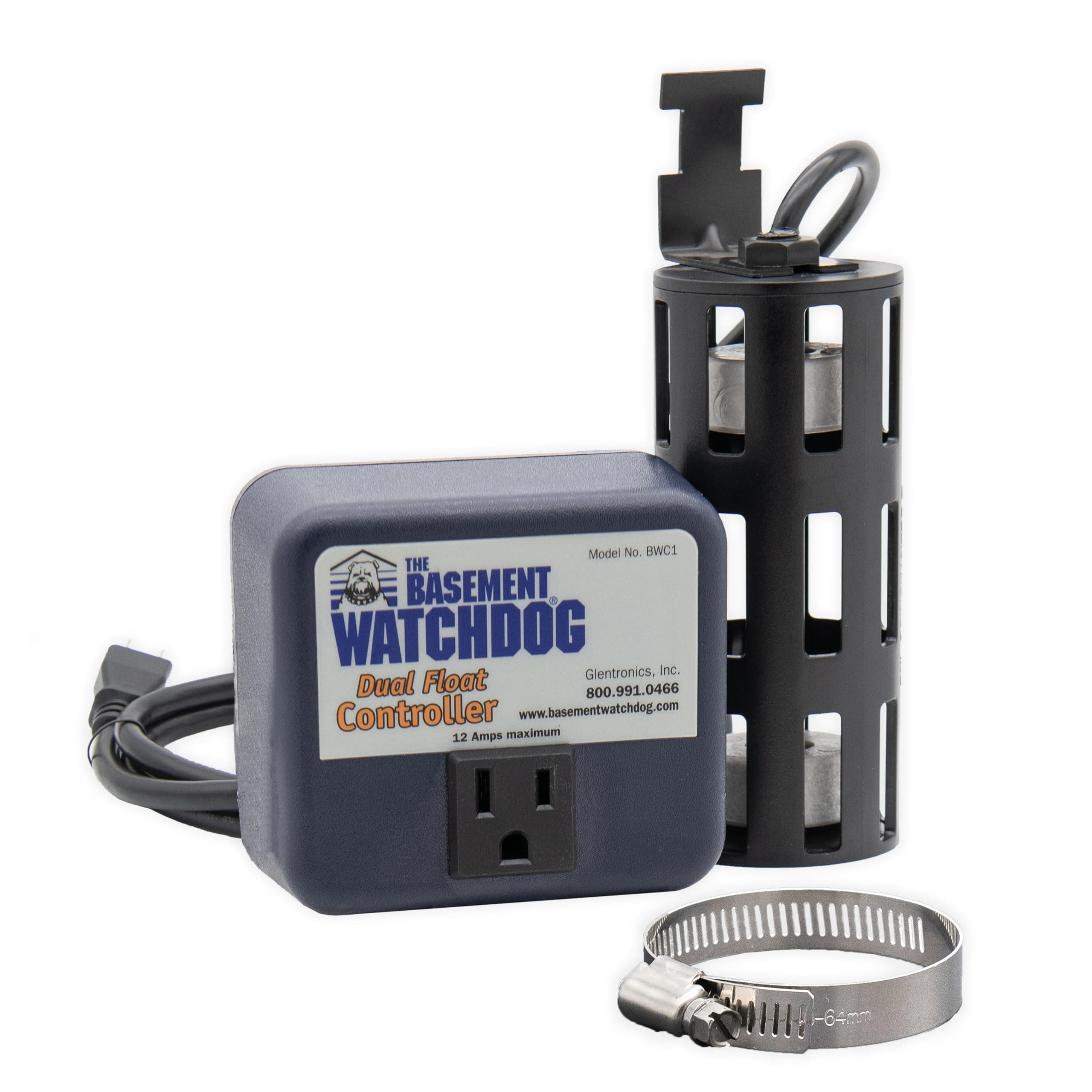 The Basement Watchdog Universal Dual Float Switch Replaces Piggyback Sump Pump Switches (BWC1)