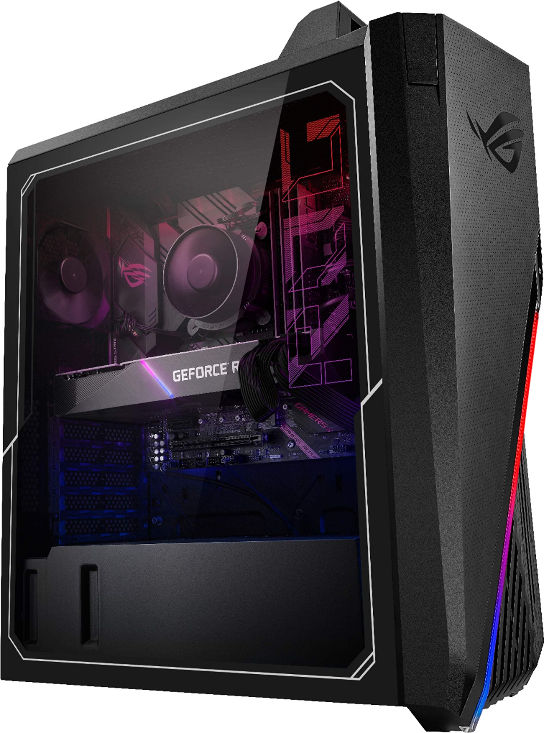 ASUSROG Strix G15CE Gaming Desktop Computer, Intel Core i7-11700F, 16GB DDR4, 512GB SSD, 1TB HDD, NVIDIA GeForce RTX 3070, Windows 10 Home