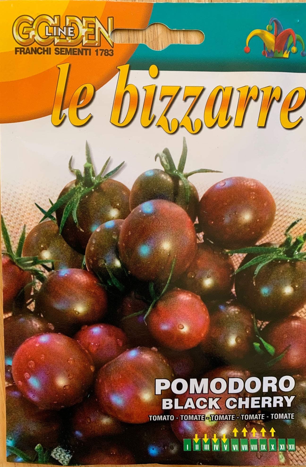 Franchi Seeds Tomato pomodoro Black Cherry Seeds
