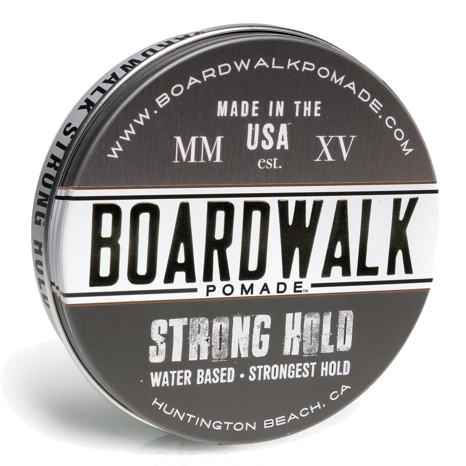 Strong-Hold Pomade 4.5oz, Aloe Vera Pomade, Vegan, Paraben Free.