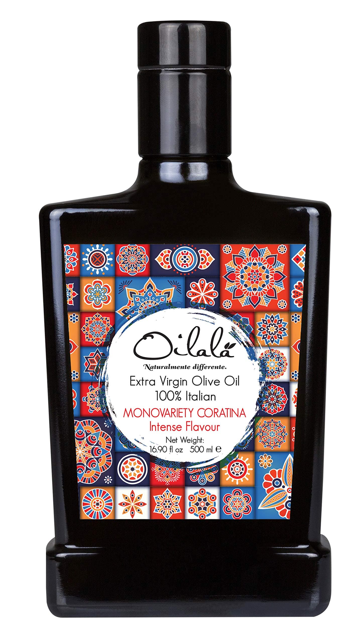 Oilala, 2023/24 Harvest! Extra Virgin Olive Oil, Coratina, Gold Medal NYIOOC 2022! Low Acidity, Robust, Puglia Italy, Italian Family Farm, Single Source, High Polyphenol (16.9 FL OZ) (250ml)