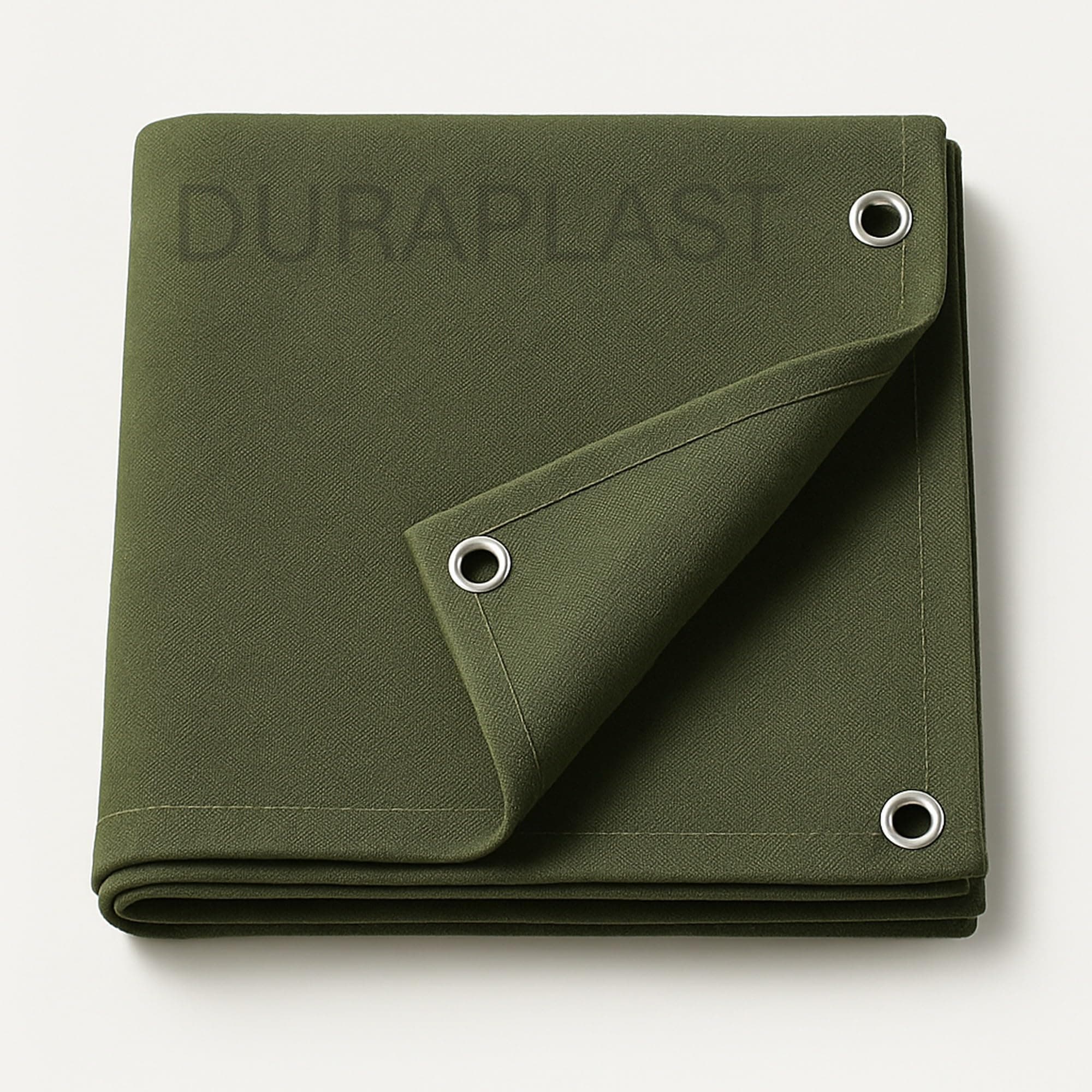 Heavy Duty Tarpaulin 800 GSM Canvas-Commercial Canvas Tirpal Waterproof-100% Waterproof Military Grade, Industrial Tirpal-Uv Resistant Tarp, Rustproof Reinforced Eyelets (15X18),