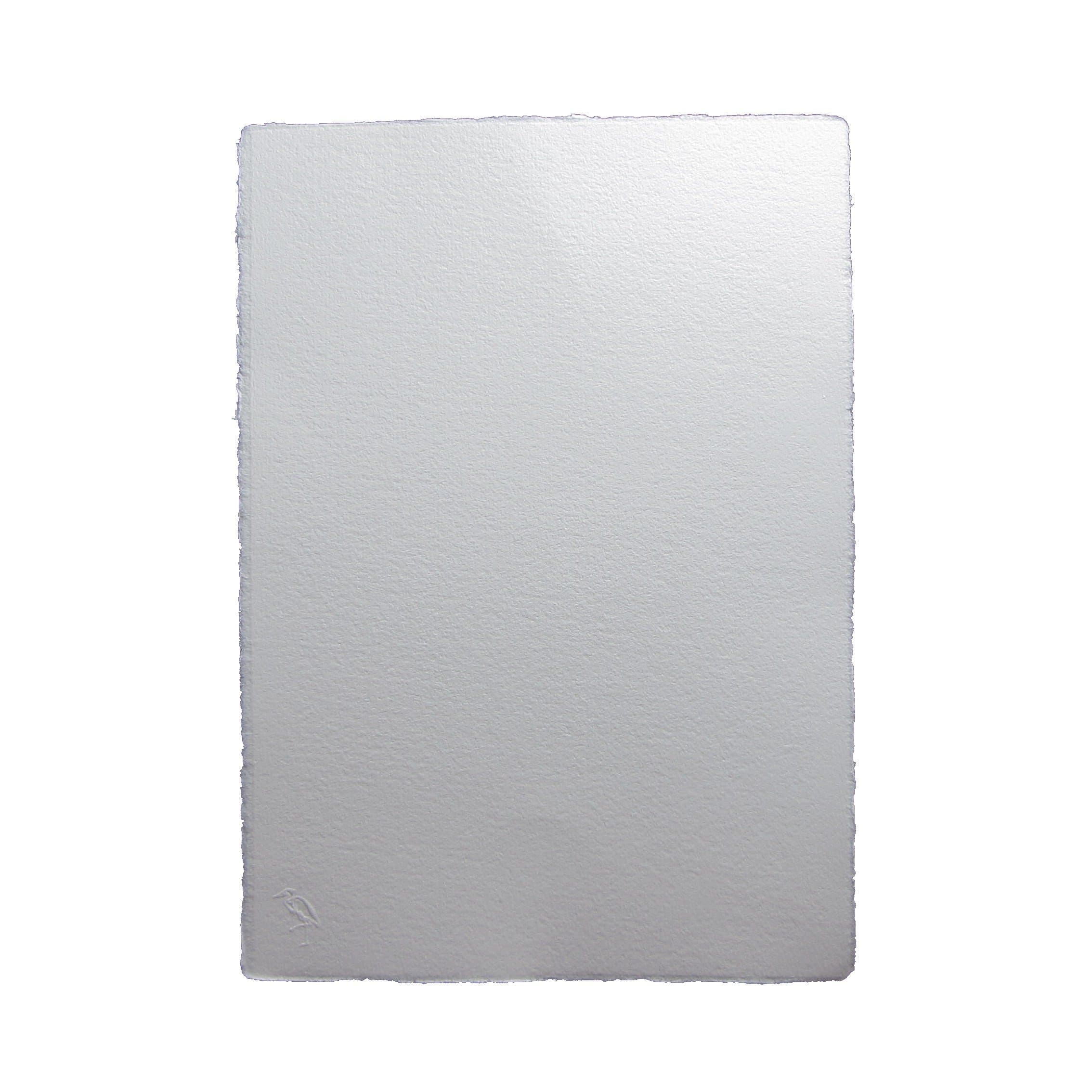 600gsm 350x500mm Recycled Cotton Watercolour Paper - White