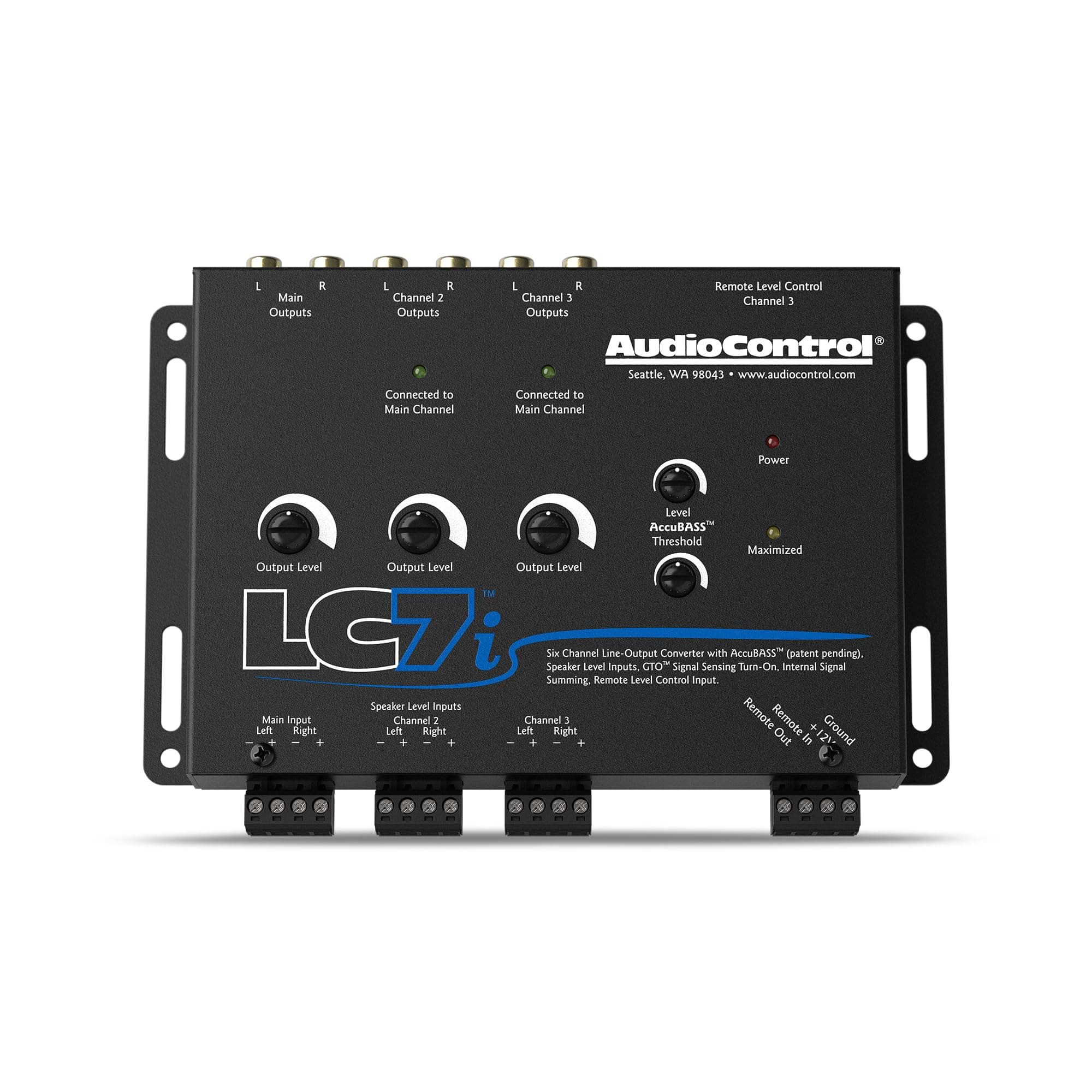 AudioControl LC7i 6-Channel Line Output Converter AccuBASS