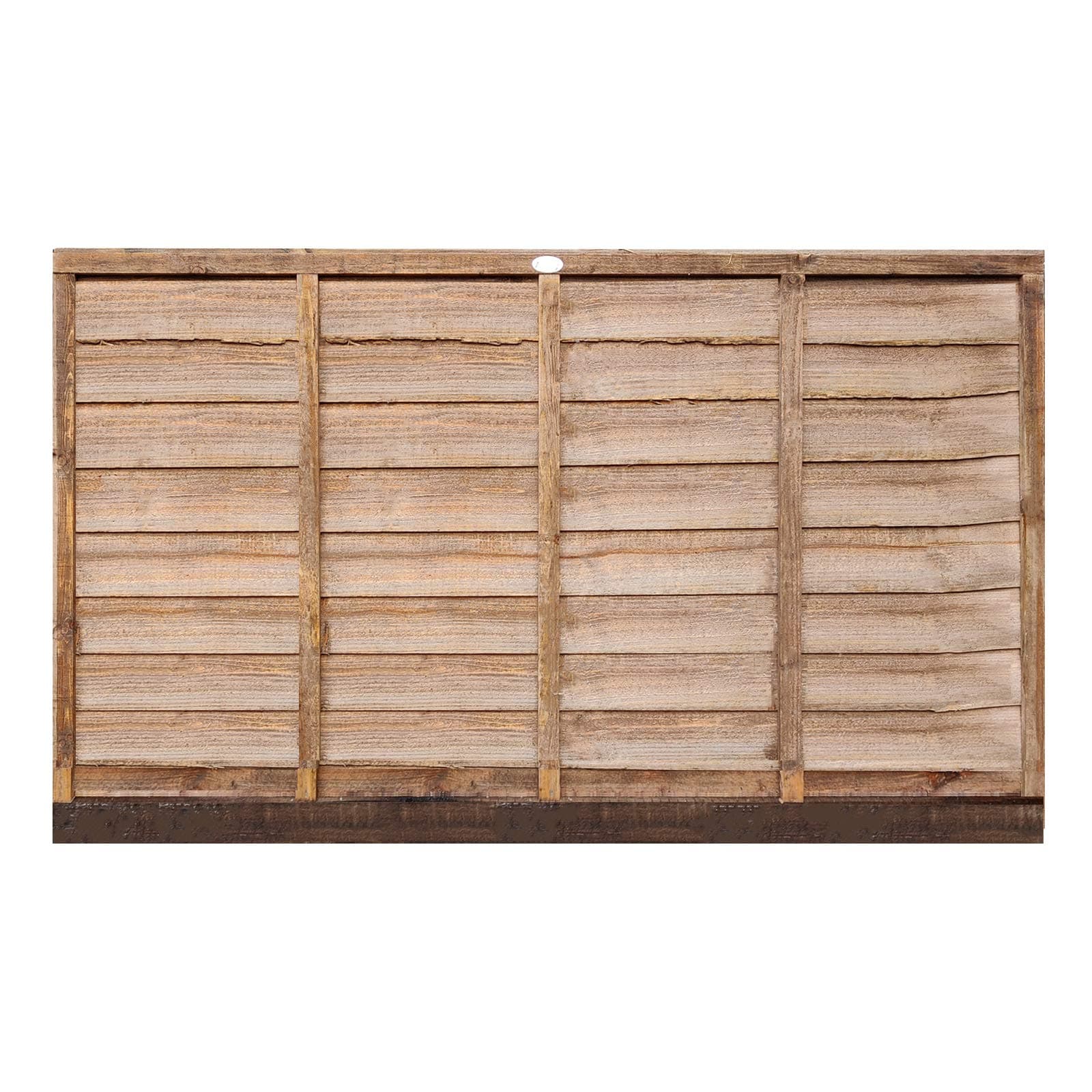 Weatherwell Lap Wooden Fence Panels 3ft, 4ft, 5ft, 6ft Horizontal Pressure Treated (6ft x 4ft)