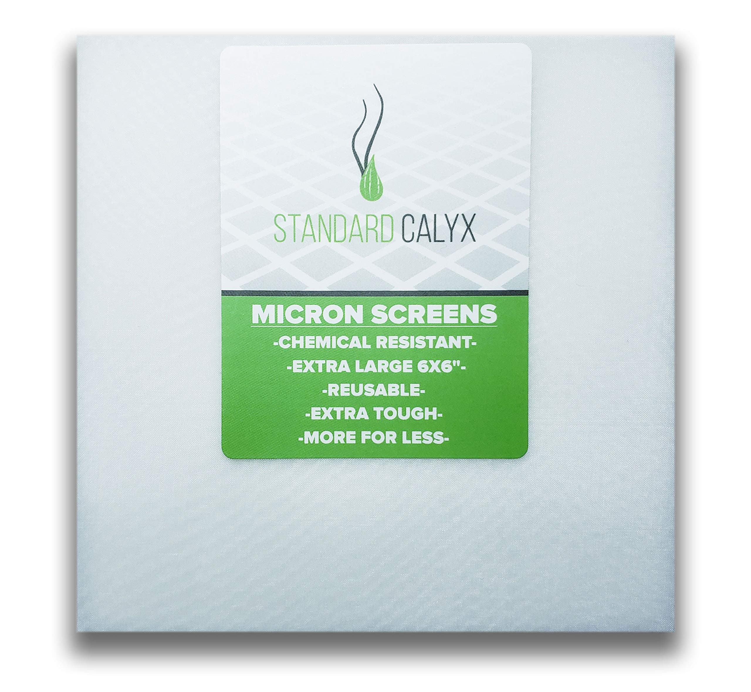 | Micron Screens | 6x6 Inch Micron Filters | 10 PACK ! | Available In 55,75,100 and 150 Micron Sizes (100 Micron)