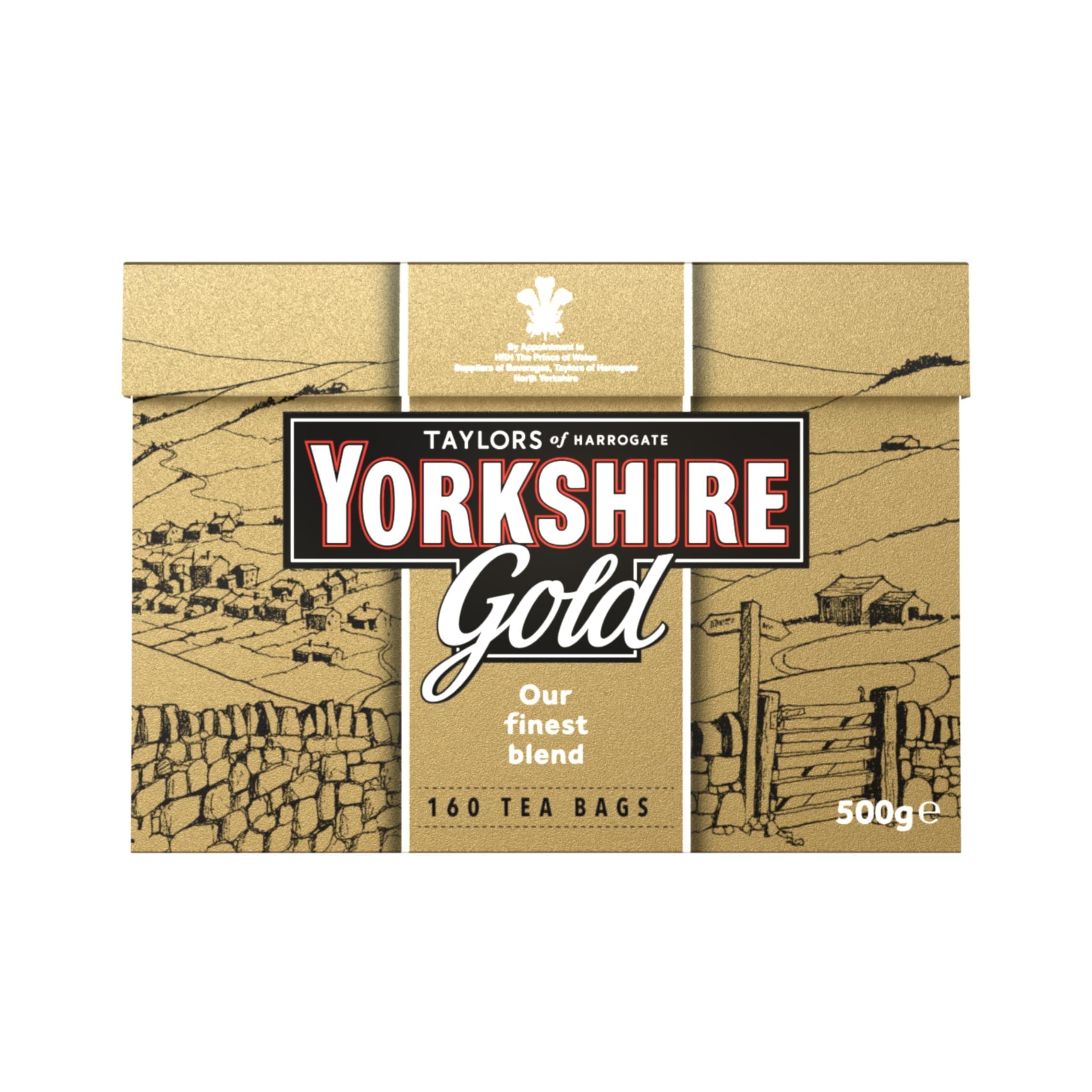 Taylors of Harrogate, Yorkshire Gold Tea, 160-Count Tea Bags