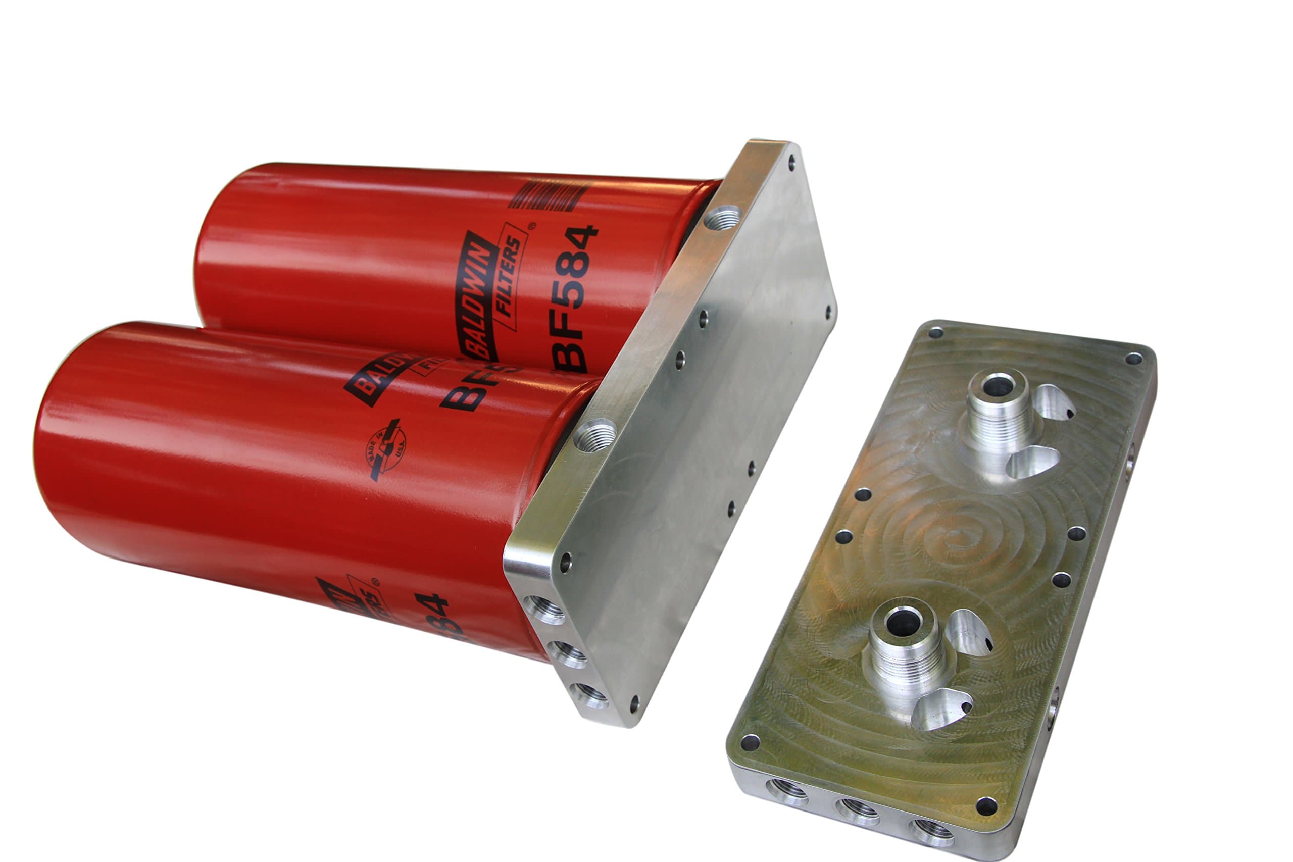 Krane: FH-2 Dual Spin-on Fuel/oil Heated Filter Housing