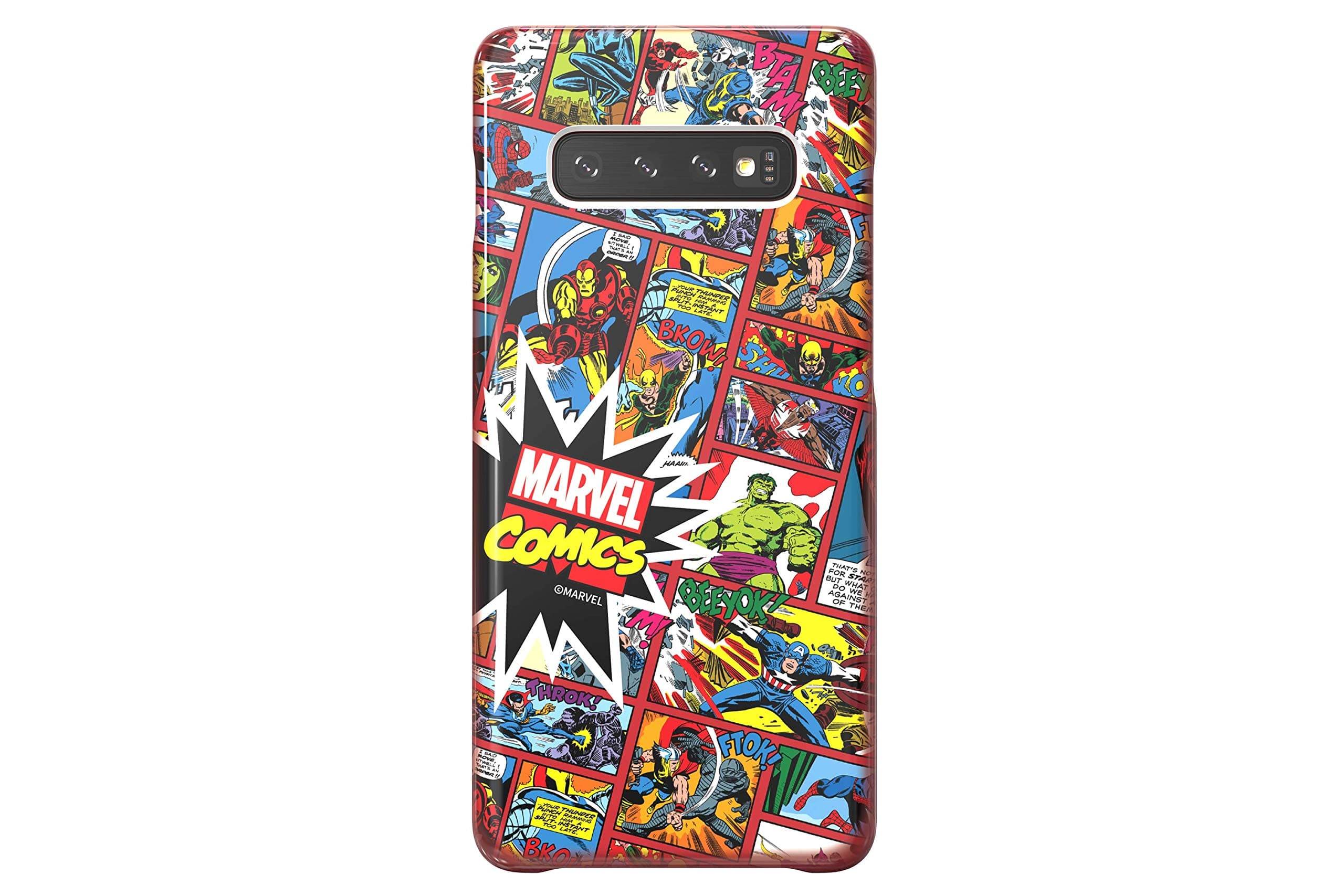 Samsung Original Marvel Smart Cover - Official Marvel Phone Case for Samsung Galaxy S10+ - Marvel Comics