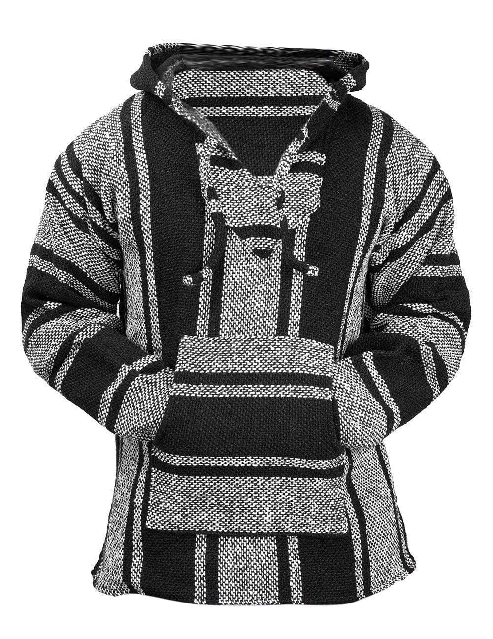 Classic Mexican Baja Hoodie Sweater Pullover