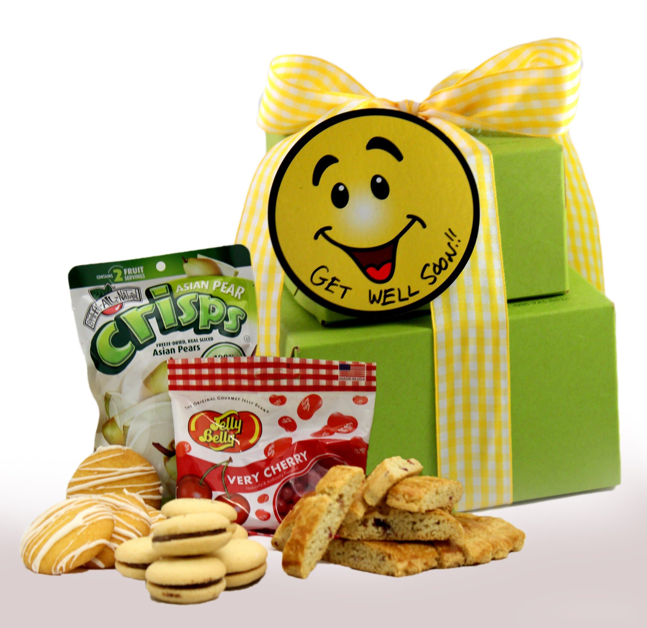 SMALL - Gluten Free Palace Smiles and Cheer! Get Well Gluten Free Gift Tower