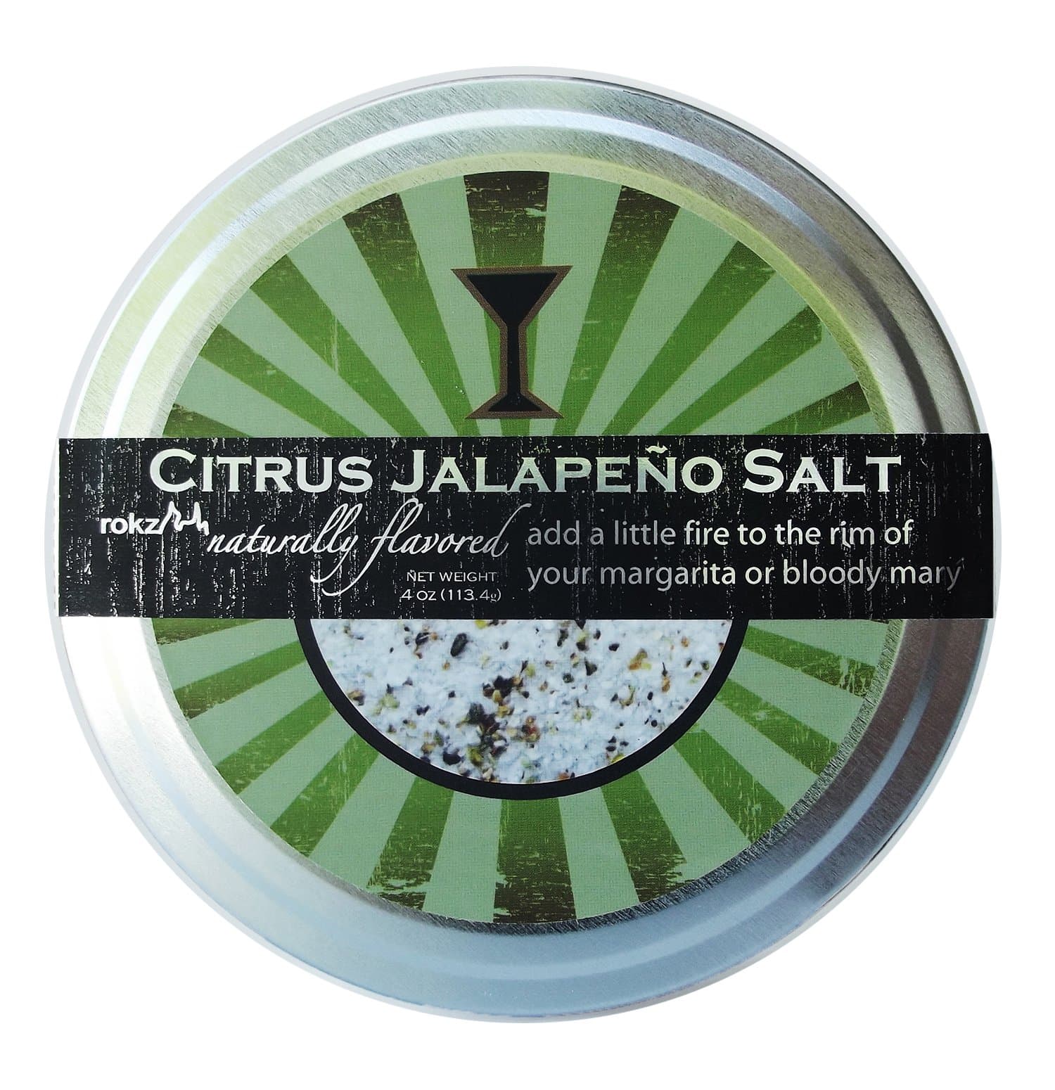 Citrus Jalapeno Margarita Cocktail Salt Rimmerz, 4 Ounce