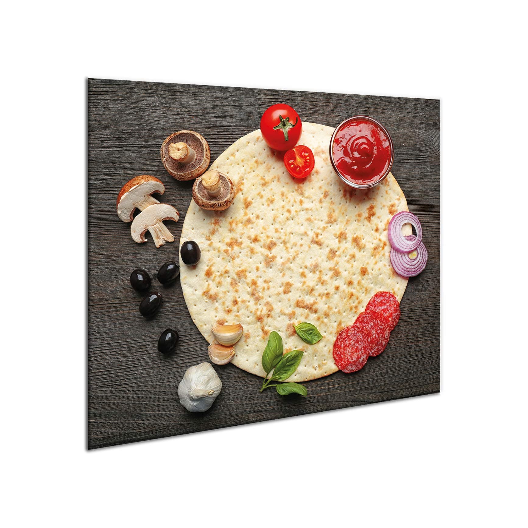 Glass hob Cover for Ceramic Induction Electric 60cm x 52cm Large Chopping Board hob Protector worktop Saver Kitchen splashback Heat Resistant Tempered Glass high Quality Stove Protector | by semUp