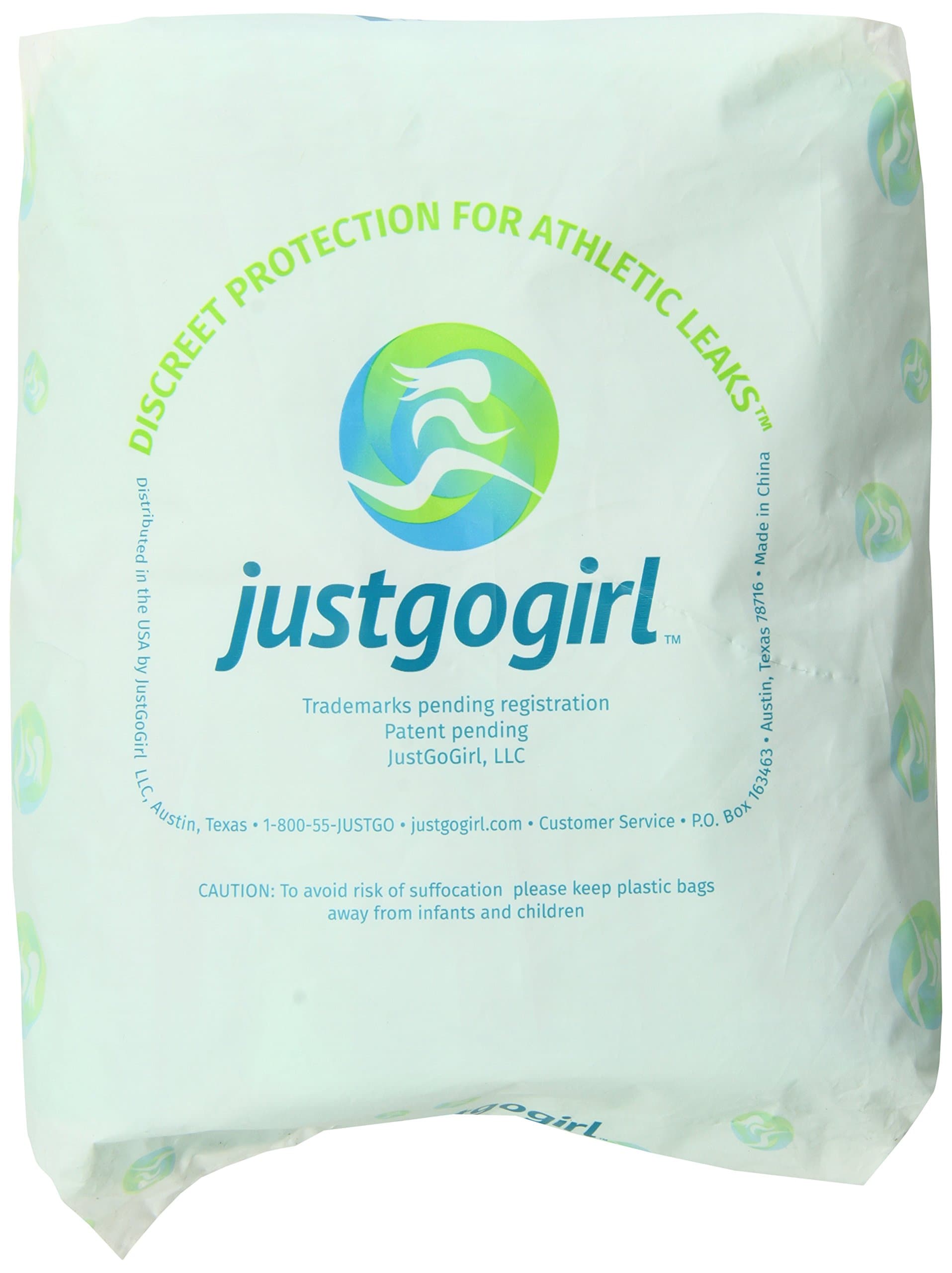 Just Go Girl Athletic Leak Pad, 30 Count