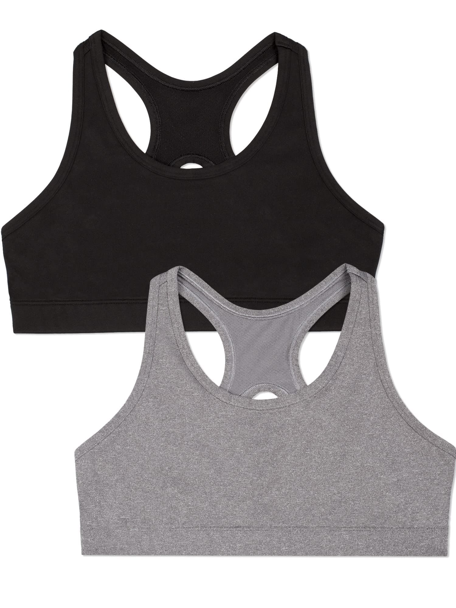 Girls' Stay Dry Racerback Sports Bra