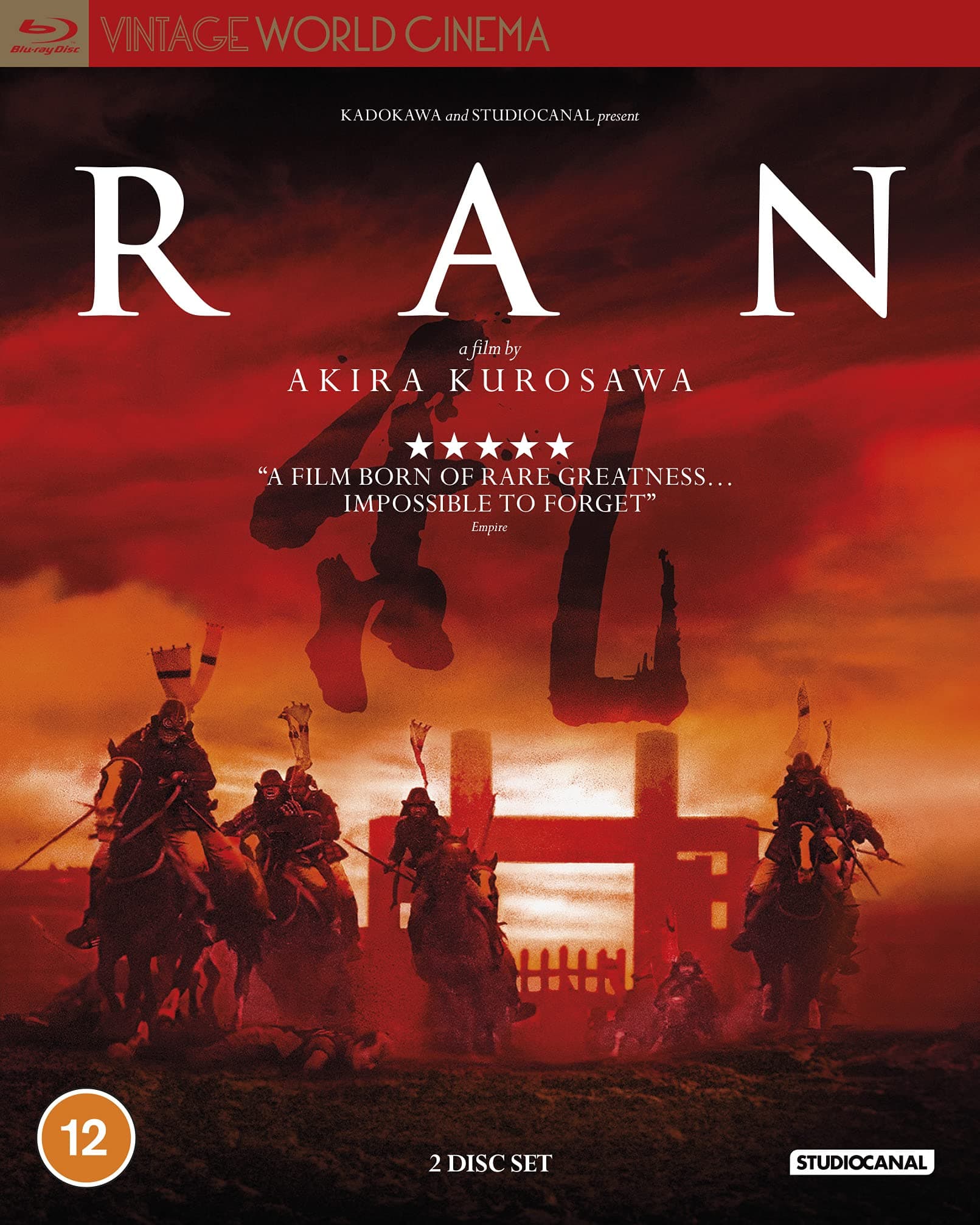 RAN (Vintage World Cinema) [Blu-ray] [Region B] [2021]