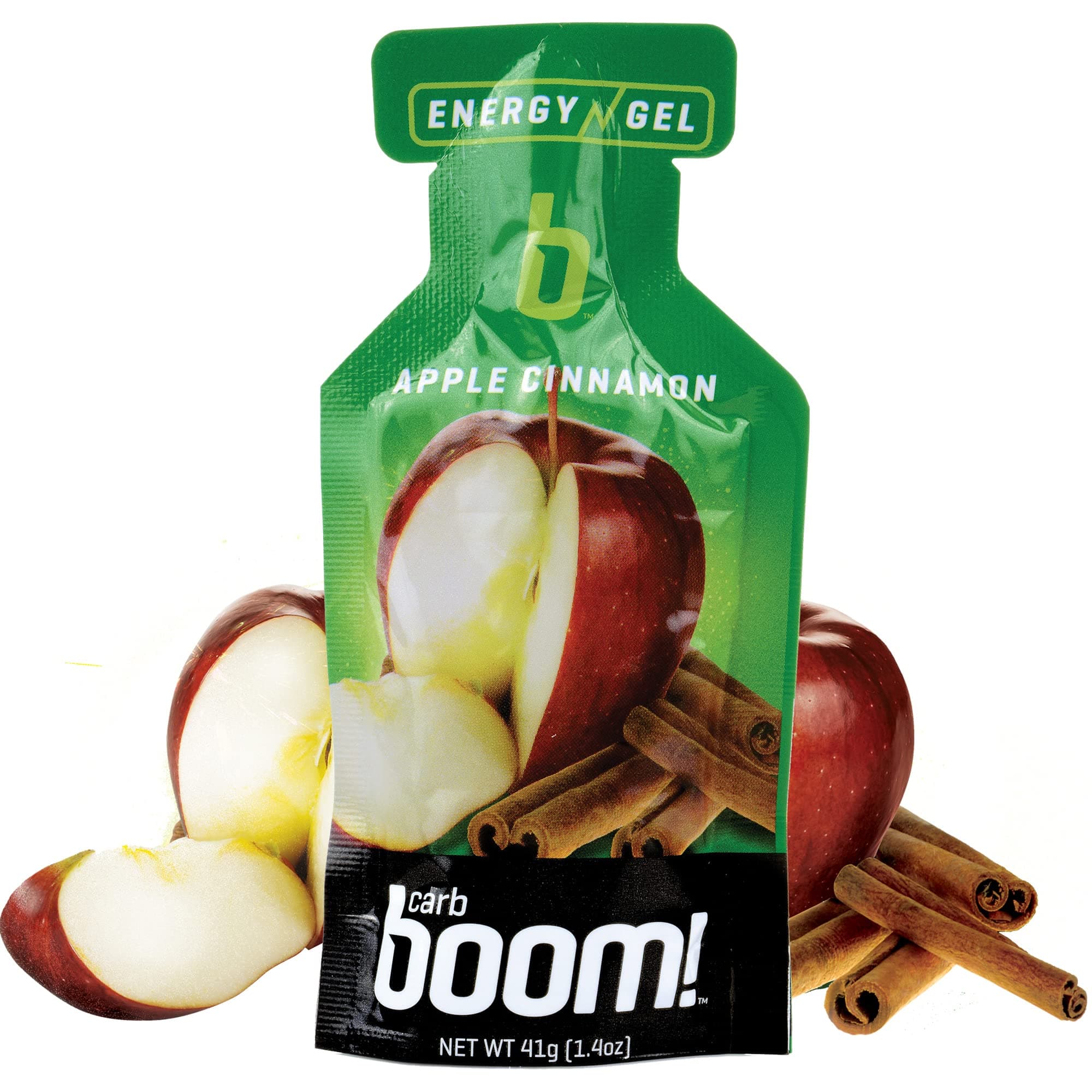 Carb Boom! Energy Gel - Apple Cinnamon, 24 - 1.4 oz packets 34.7 oz