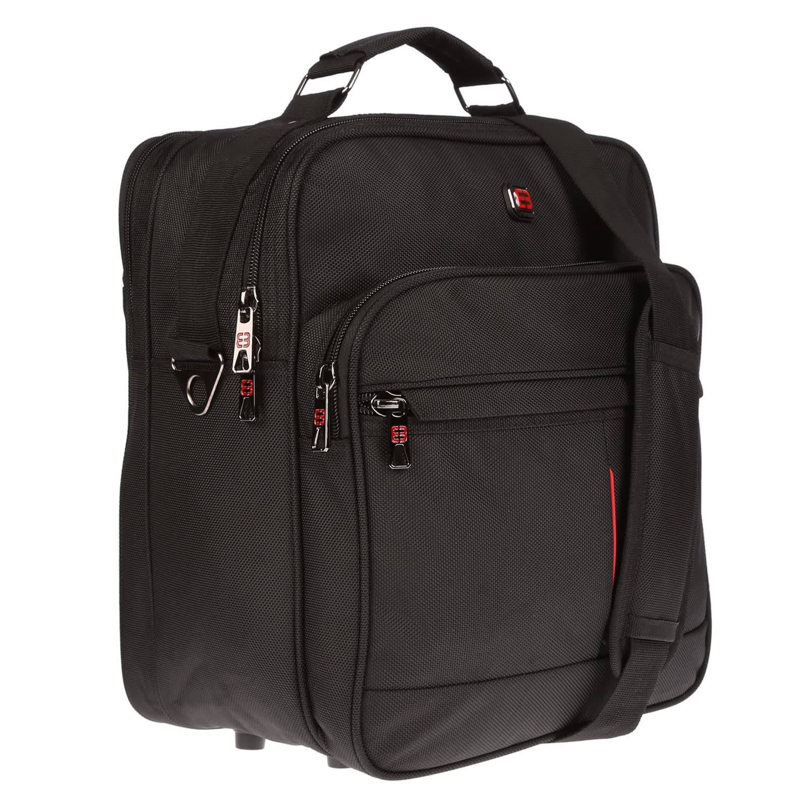 New-Rebels Men's Flight Bag / Shoulder Bag / Work Bag / High-Quality / Multi-Purpose / Extremely Water-Repellent / Horizontal and Vertical Formats