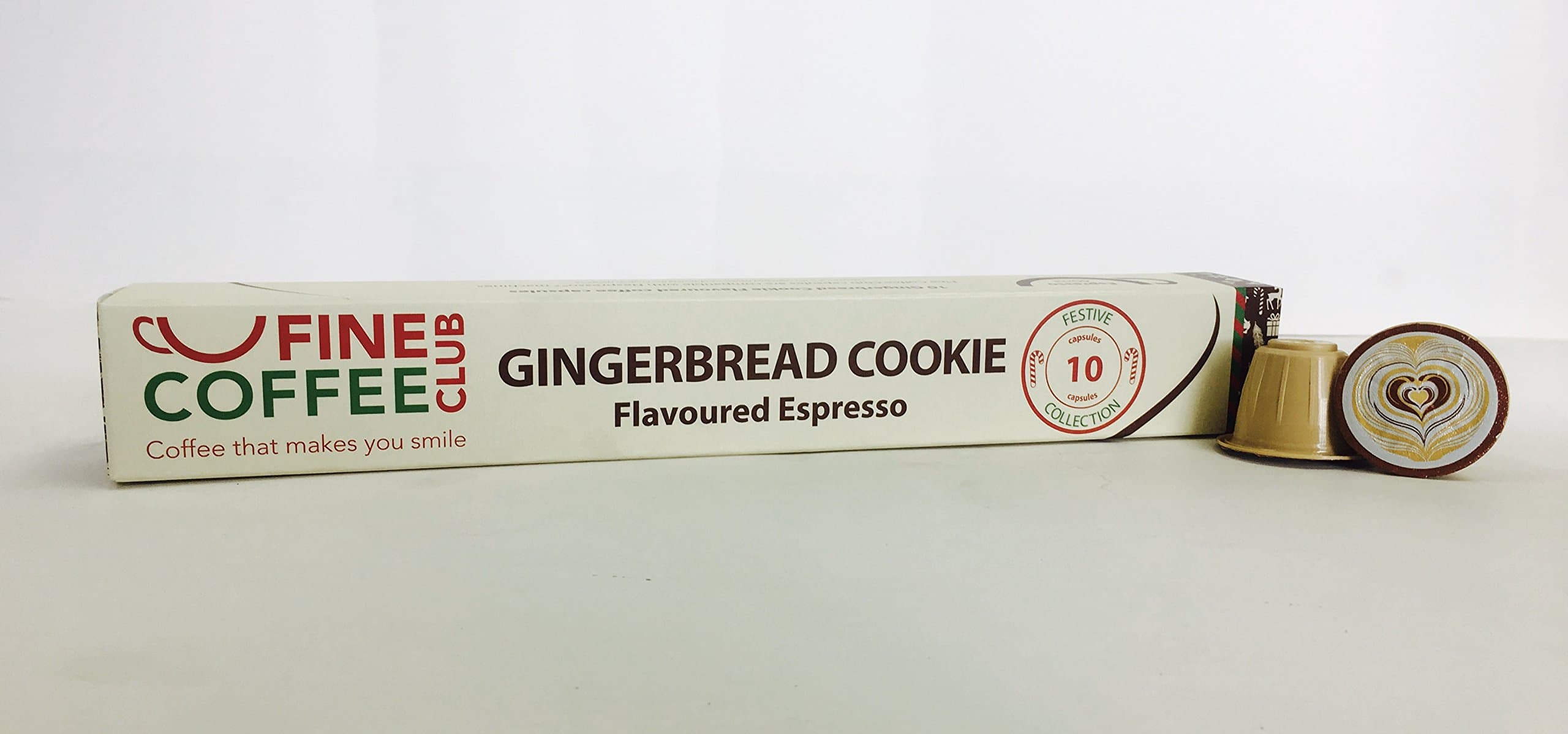 100 Nespresso Compatible Capsules - Gingerbread Cookie Espresso