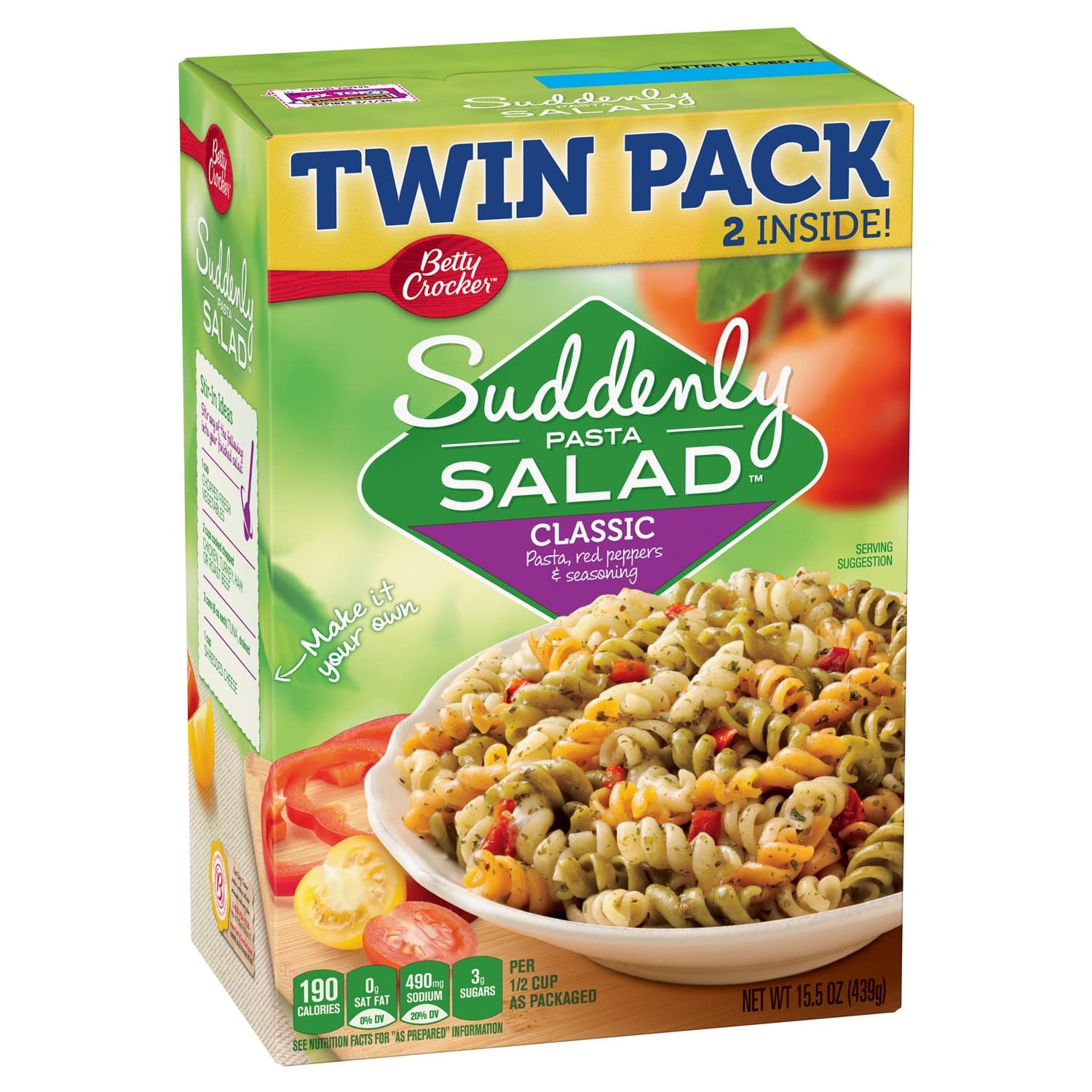 Suddenly Pasta Salad, Classic Pasta Salad, 15.5 oz