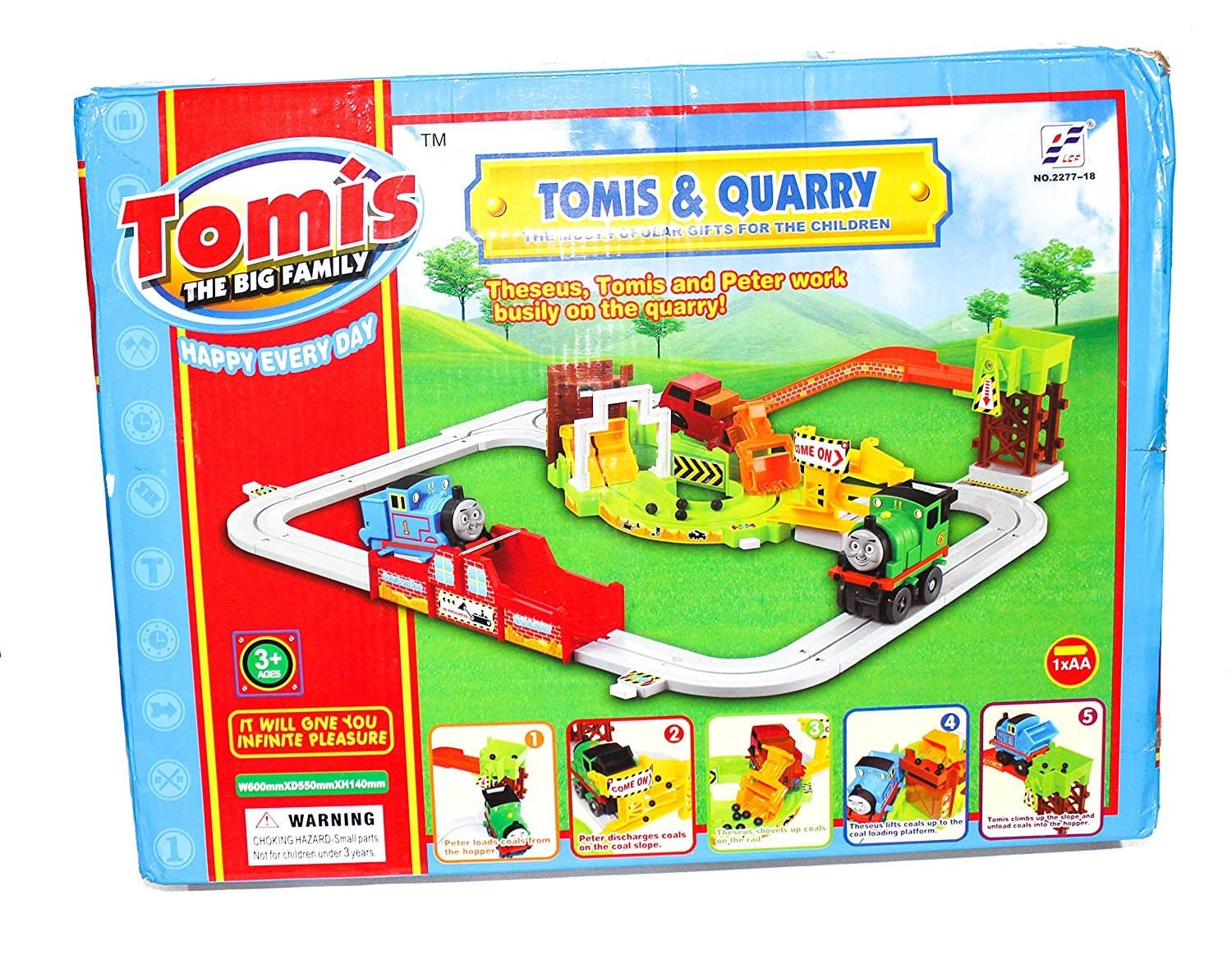 BABY N TOYYS Thomas Quarry Train Set