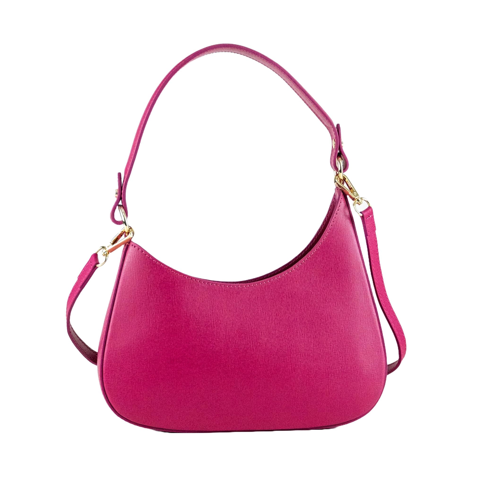 CHARO GARCIA Hobo Handbags for Women. Premium Italian Leather. Detachable Strap Included. Melanie Collection Made in Italy