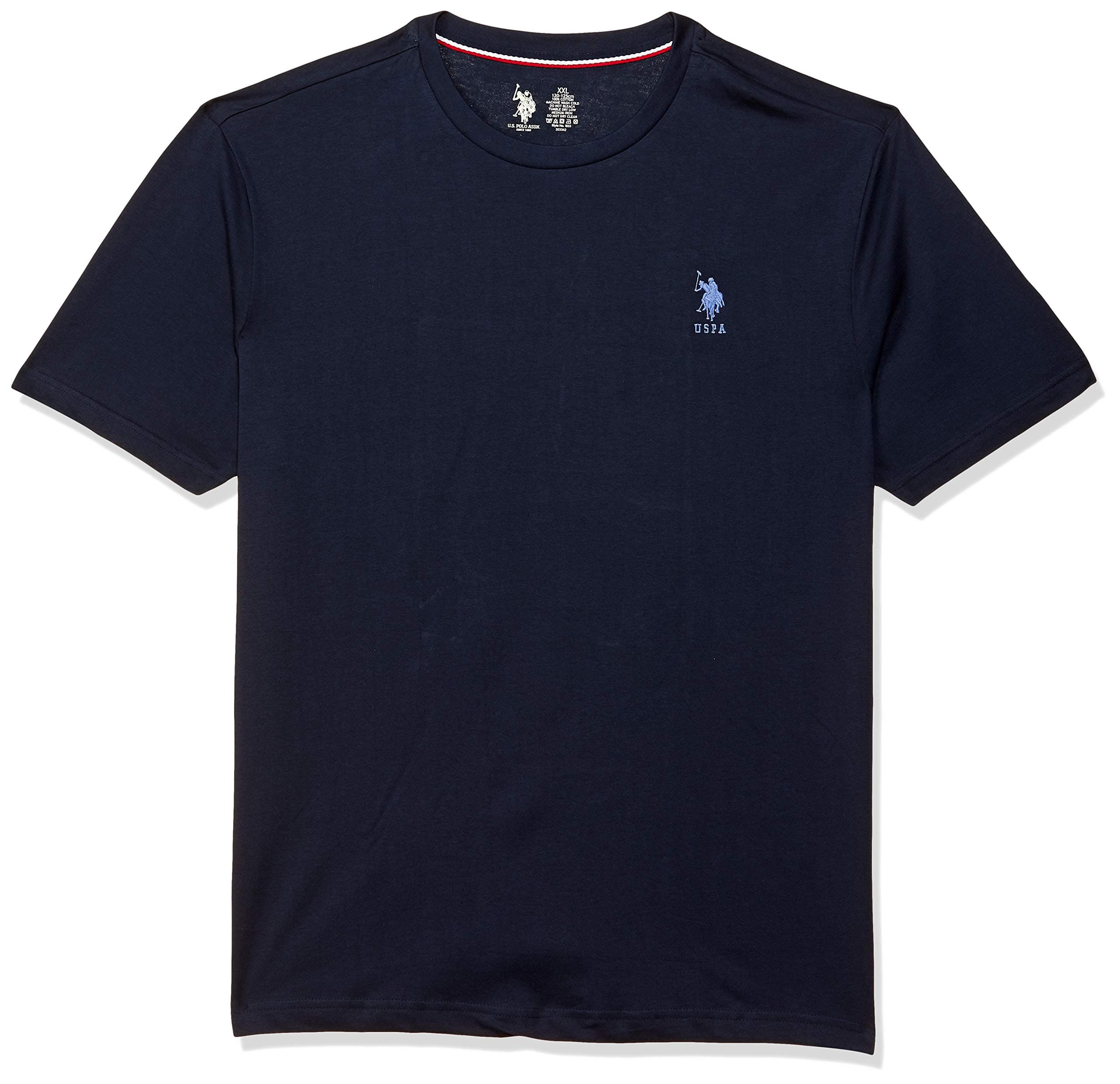 U.S. POLO ASSN.Mens Crew Neck Embroidered Logo I633 Lounge T-Shirt - Pack of 1