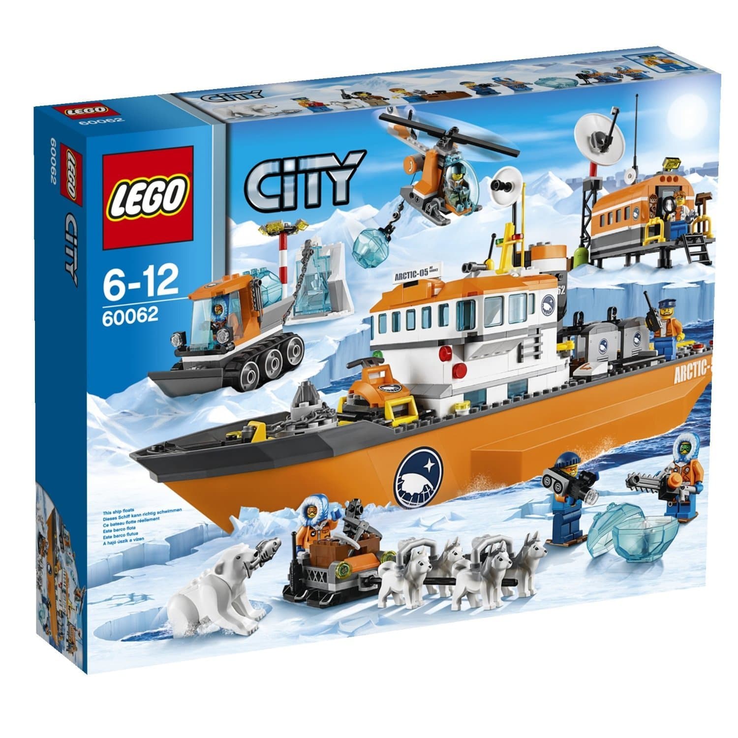 Lego City ice Breaker Ship 60062