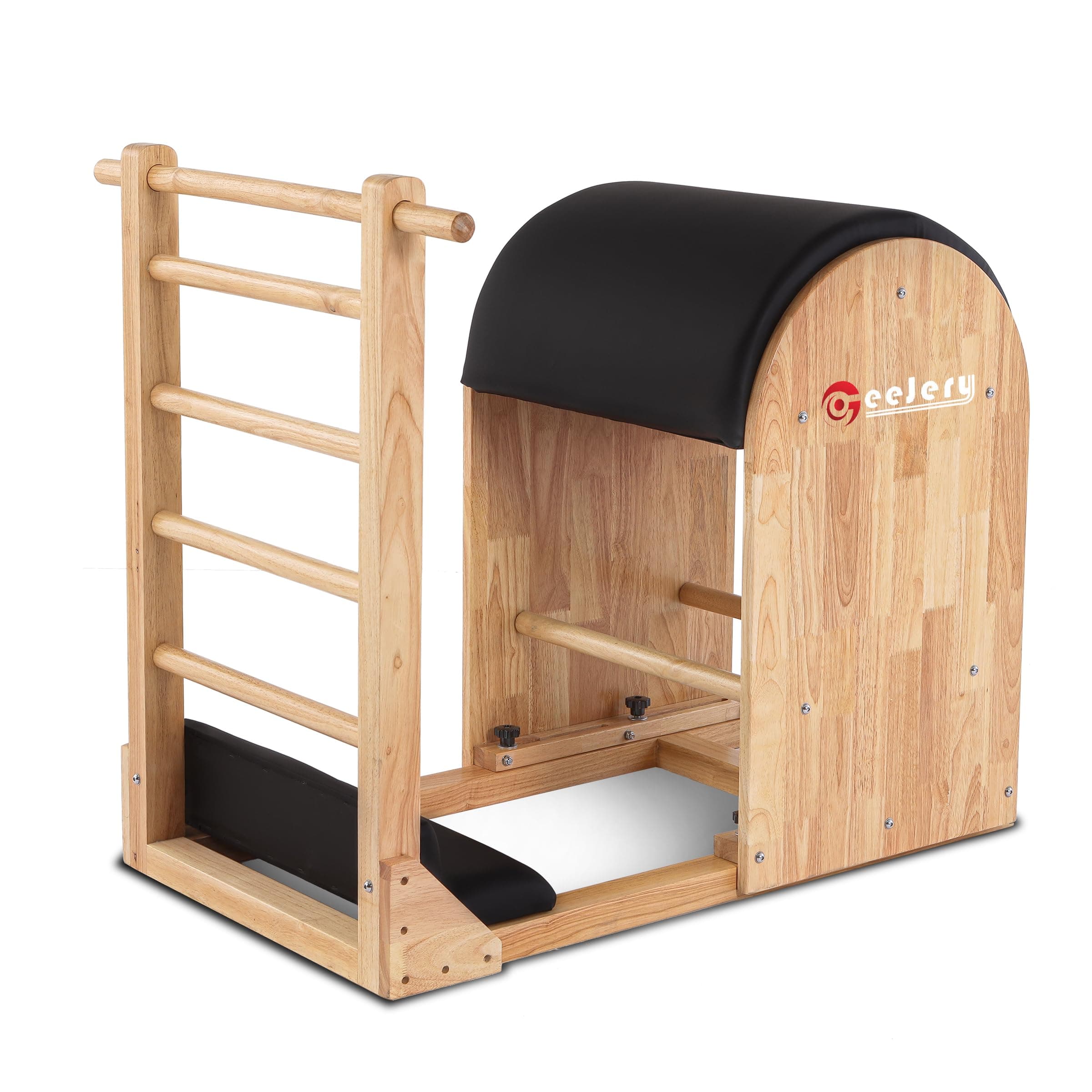 Sponsored Ad - Pilates Ladder Bucket - Yoga Equipment Ladder Barrel - Fitness Equipment for Balance, Core Strengthening and Stretching (Black)…