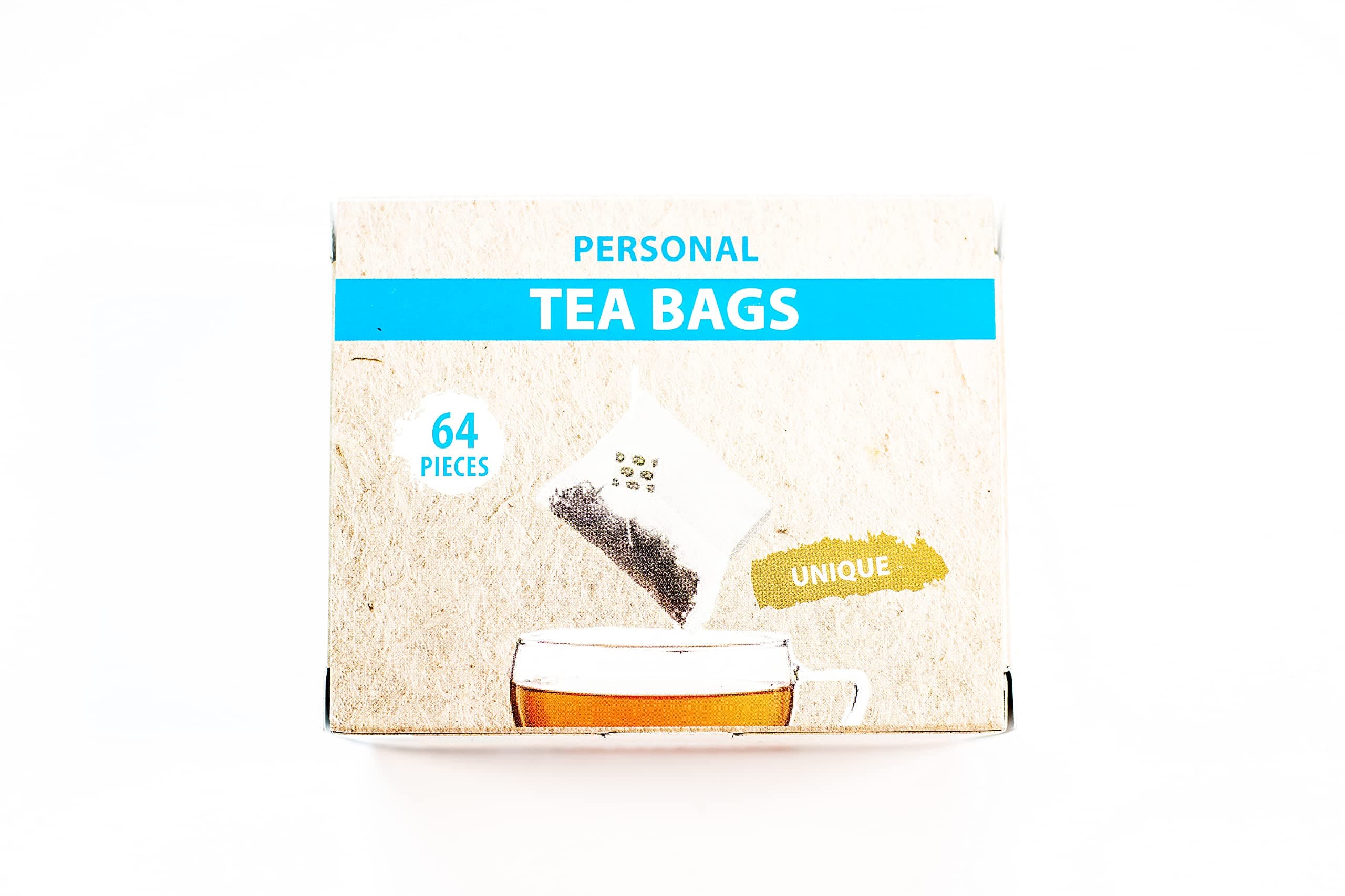 Personal Tea Bags - 64 Pieces - Premium Quality