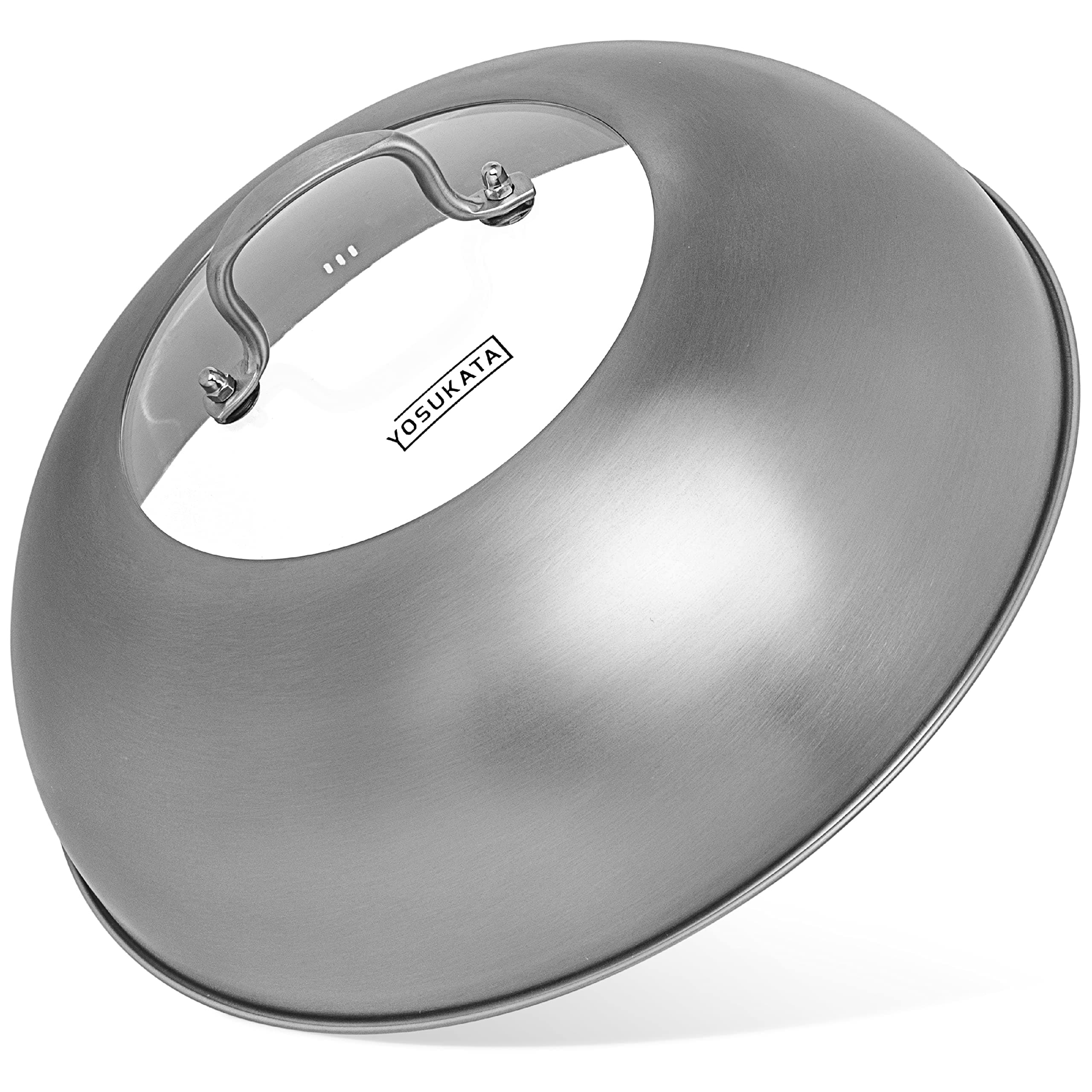 YOSUKATA Stainless Wok Lid 32.5 cm