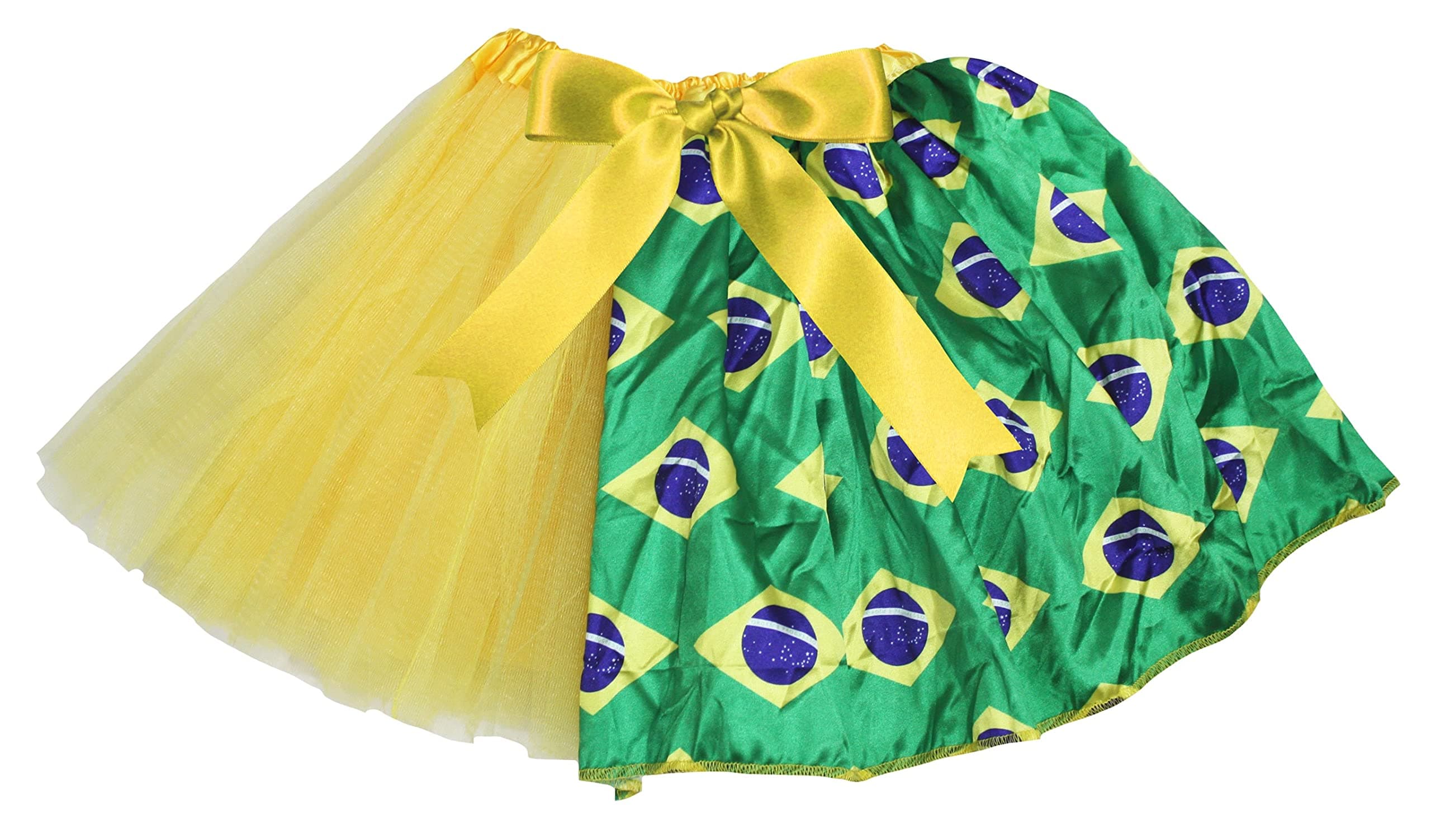 Brazil Theme Girl Tulle Tutu 1-10y