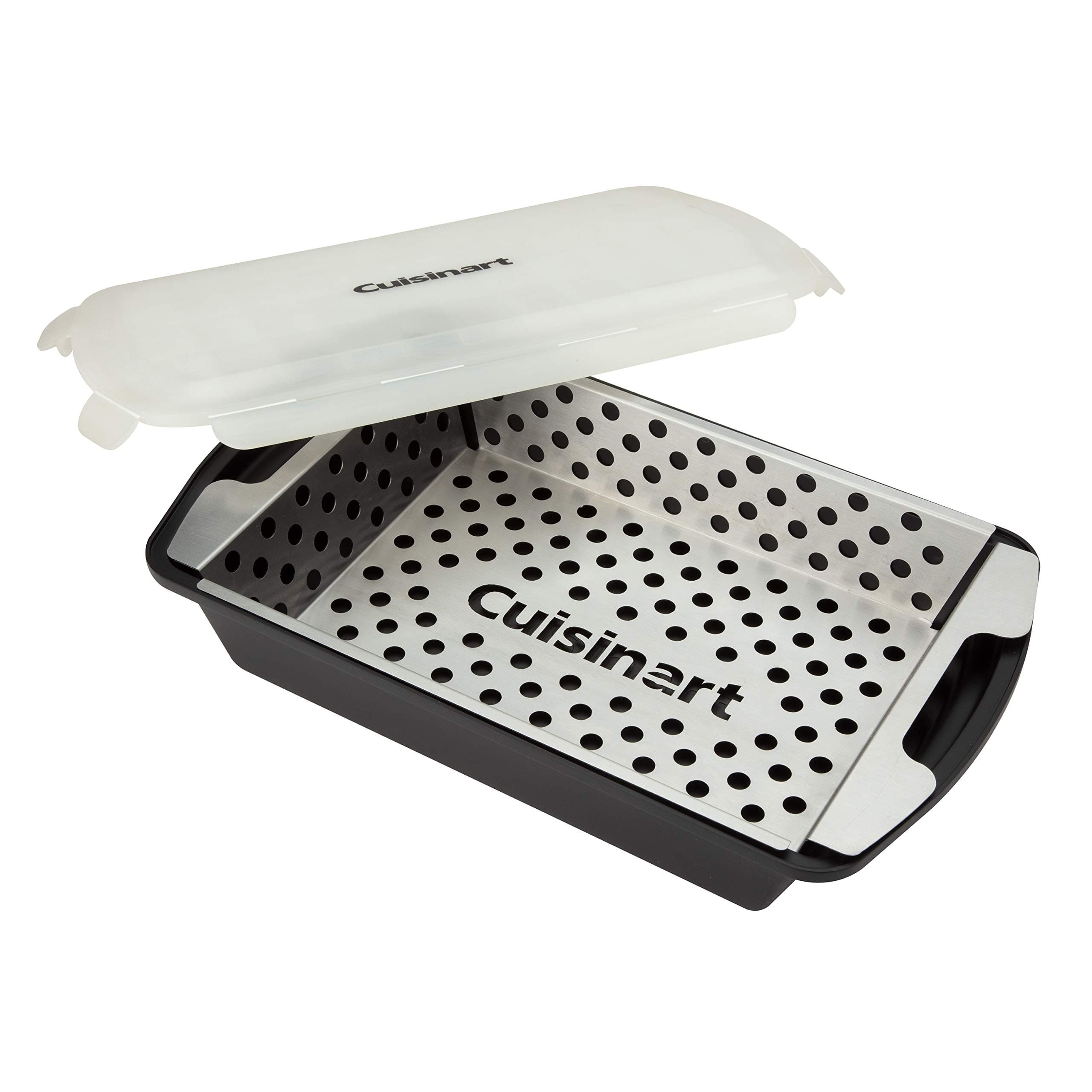 Cuisinart CMT-200 Marinade and Grilling Basket Set, Stainless Steel