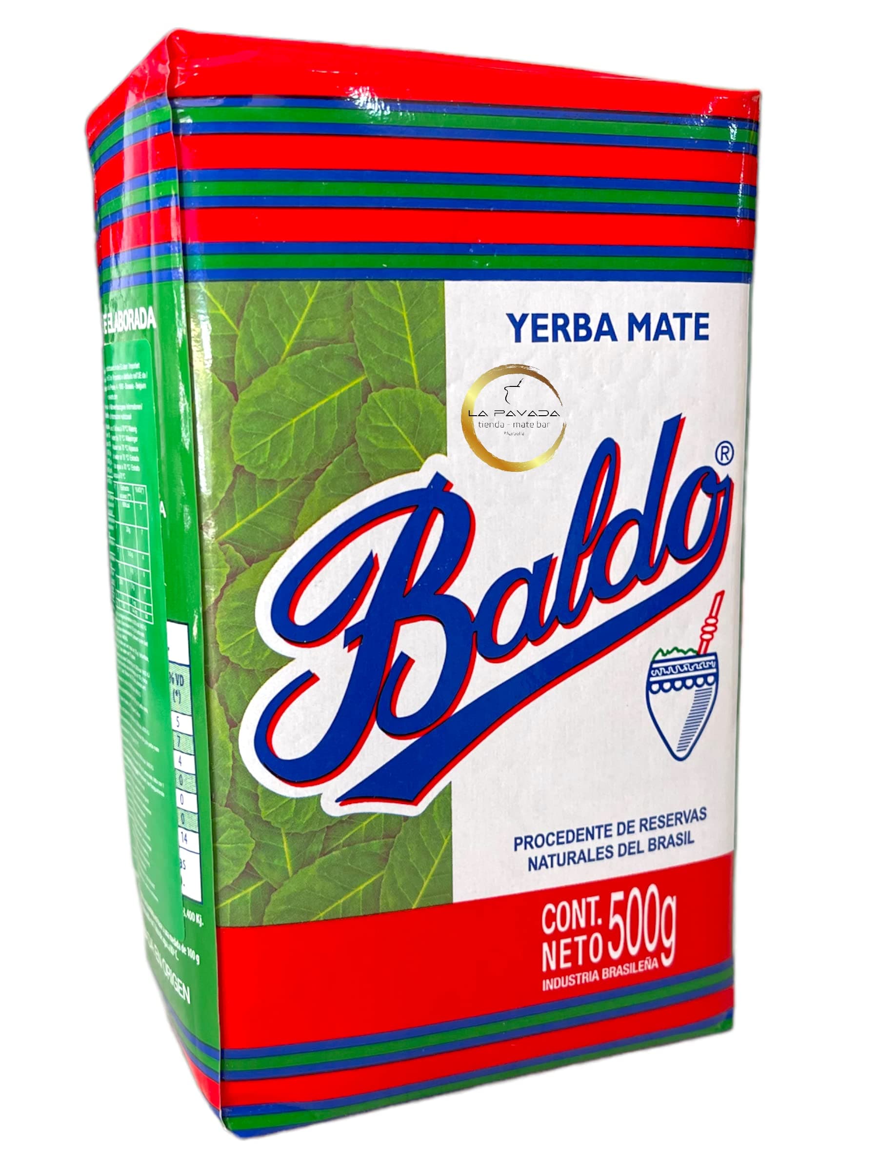 Baldo Yerba Mate Uruguayan Traditional Cut, 500 kg - Pack of 6