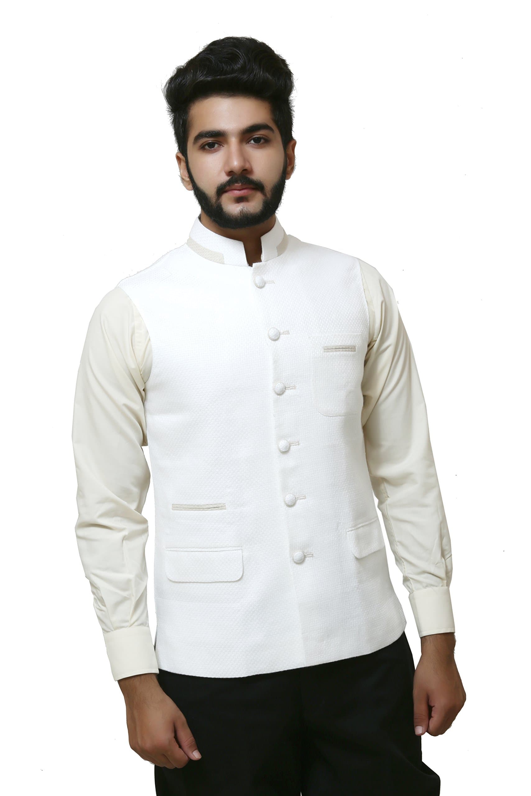 Ethnic Monarch Men's Sleeveless Nehru Jacket
