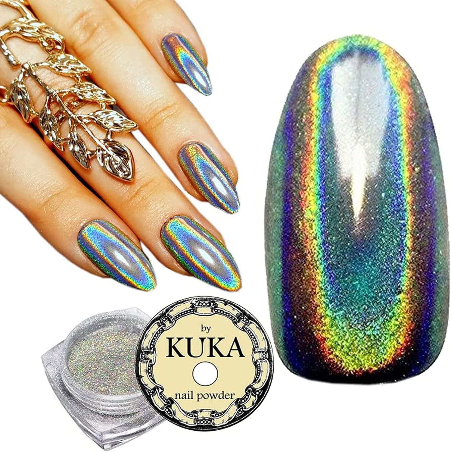 Holographic Nail Powder