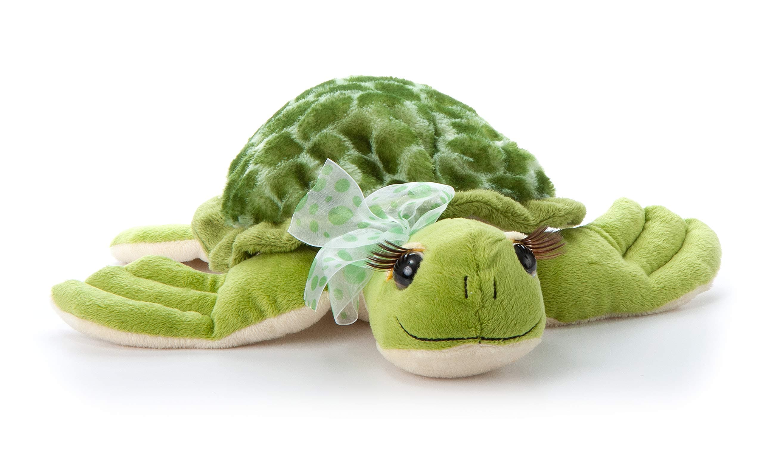 The Petting Zoo, Lash'z Sea Turtle Stuffed Animal, Gifts for Girls, Plush Toy 12 inches
