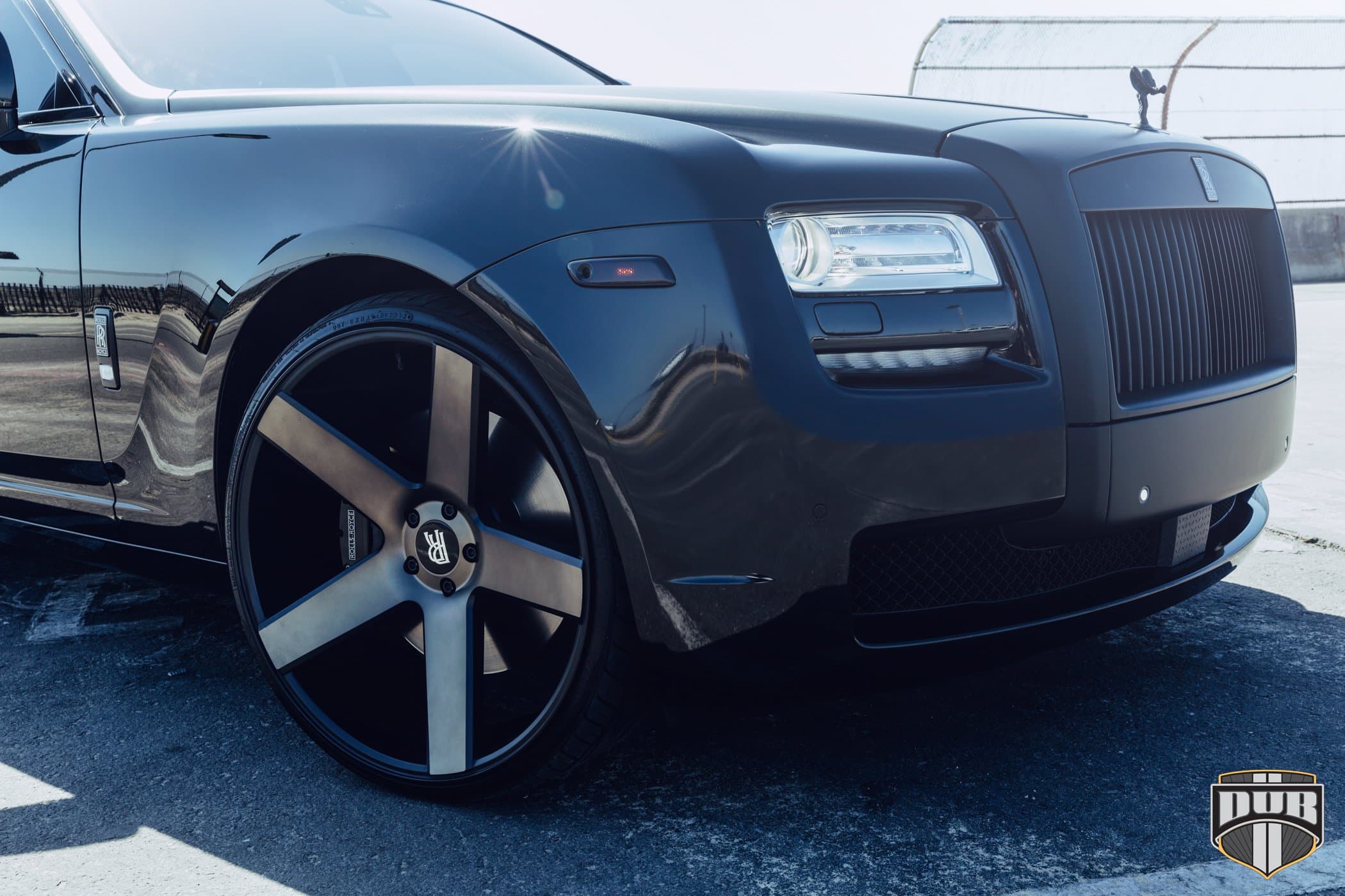 22" Inch DUB Baller Black Machine Wheels & Tire Pakcage | Set of 4 | 245/30R22 Tires | Includes Free Wheel Club LA T-Shirt | Fits Audi Mercedes BMW Infiniti Dodge Cadillac Chevy Lexus Tesla Nissan