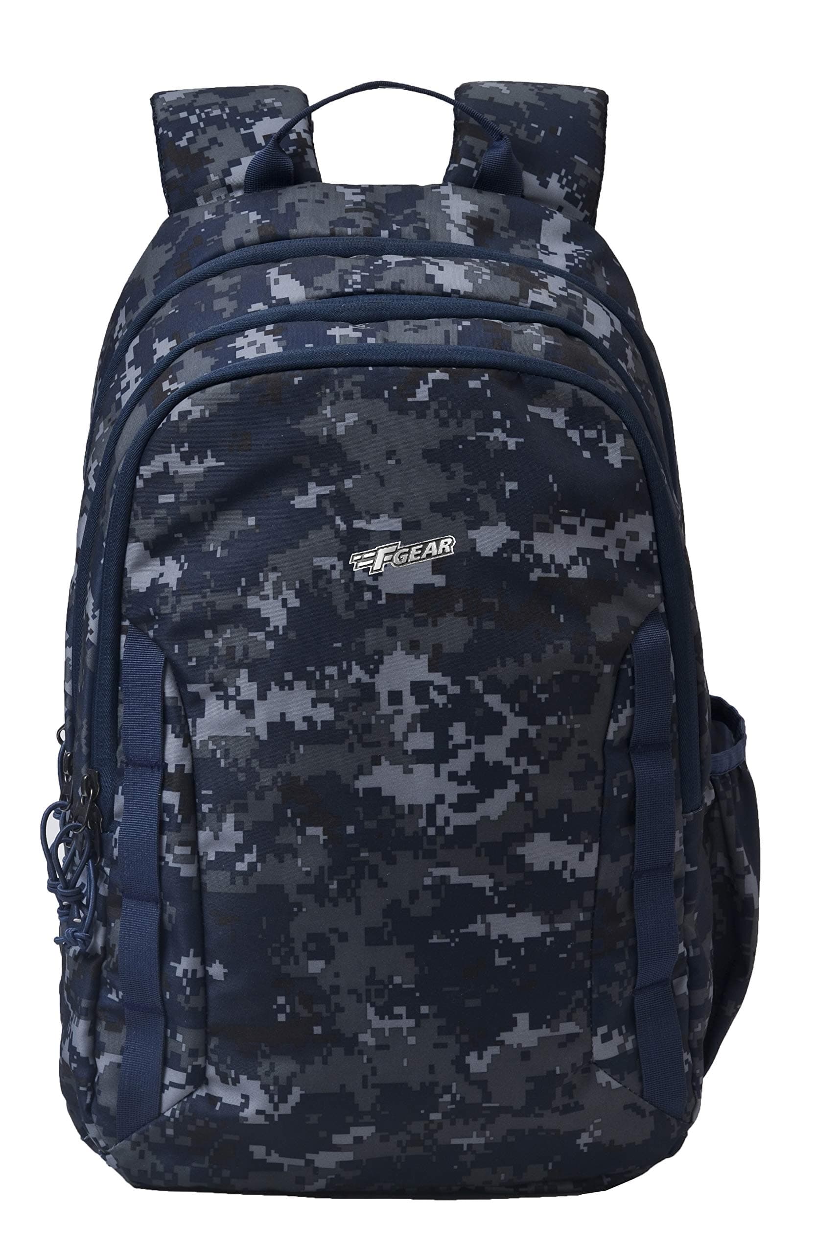 Raider Military Navy 30L |Stylish Trendy School College Tuition Travel Backpack with Raincover|3 Big Compartments|Padding at the Back Panel and Shoulder Straps |Made in India|1 year warranty