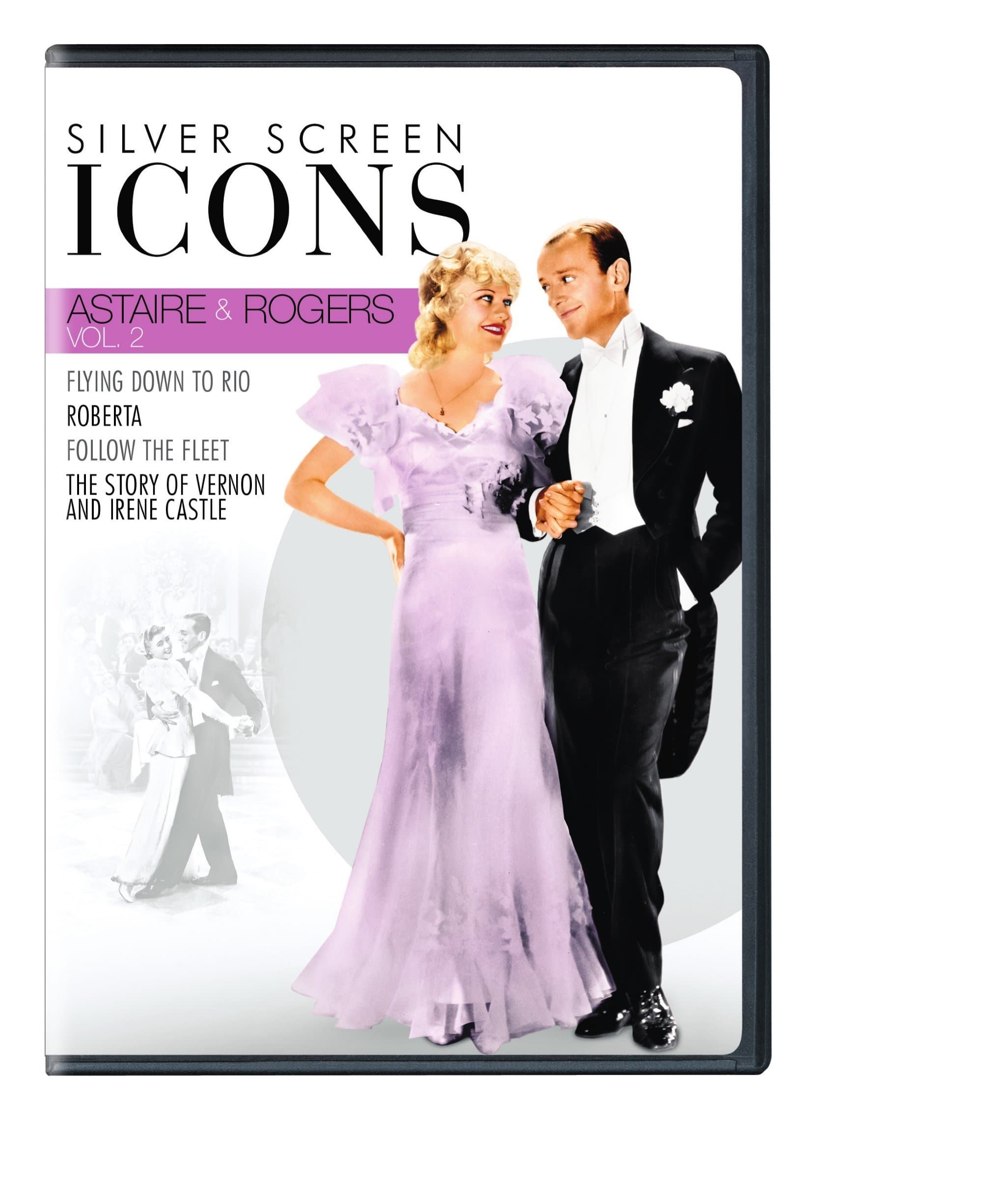 Silver Screen Icons: Astaire & Rogers Vol. 2 (4FE) [DVD]