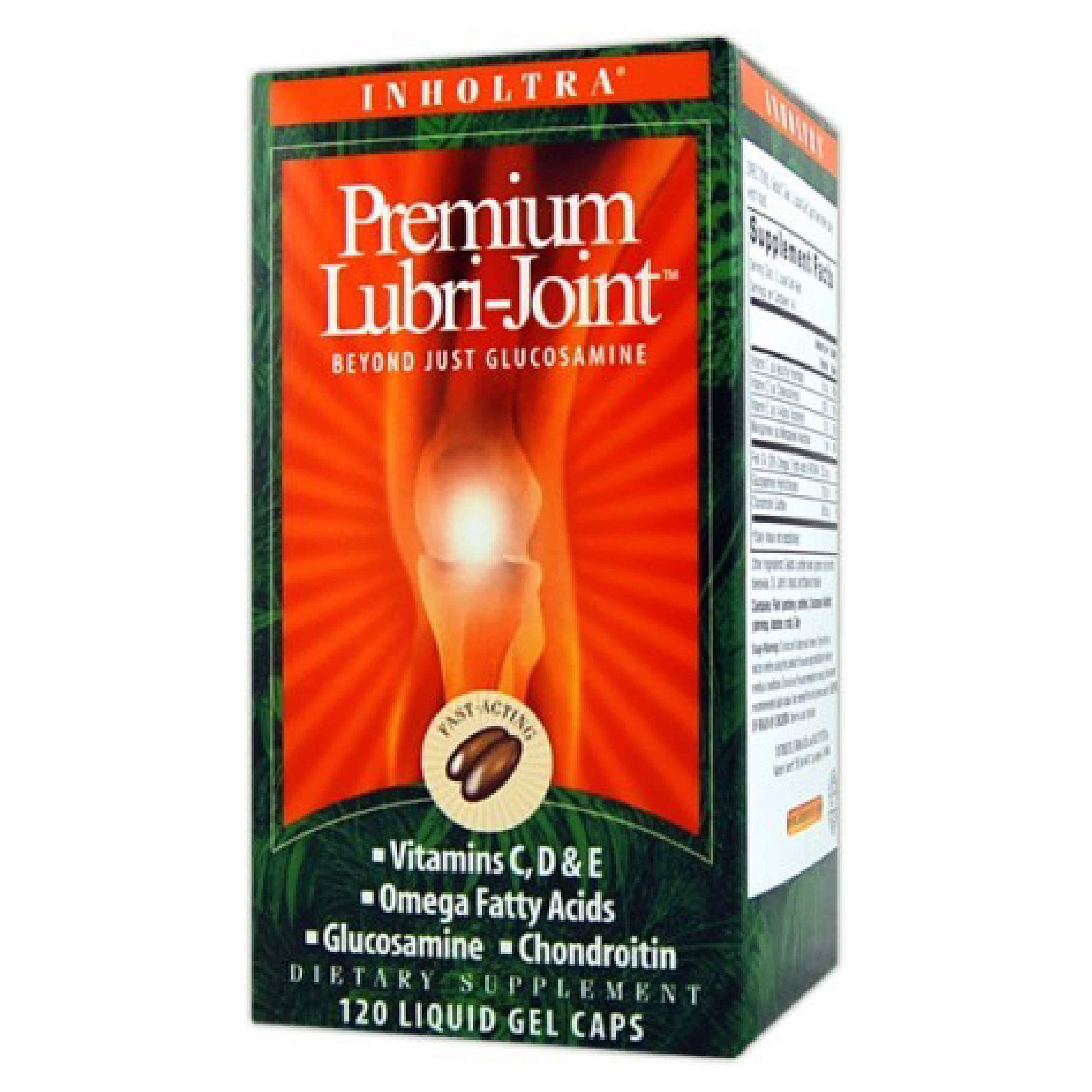 海外直送品Inholtra Natural Pain Relief Inholtra Lubri-Joint, 120 Softgels (Pack of 2)