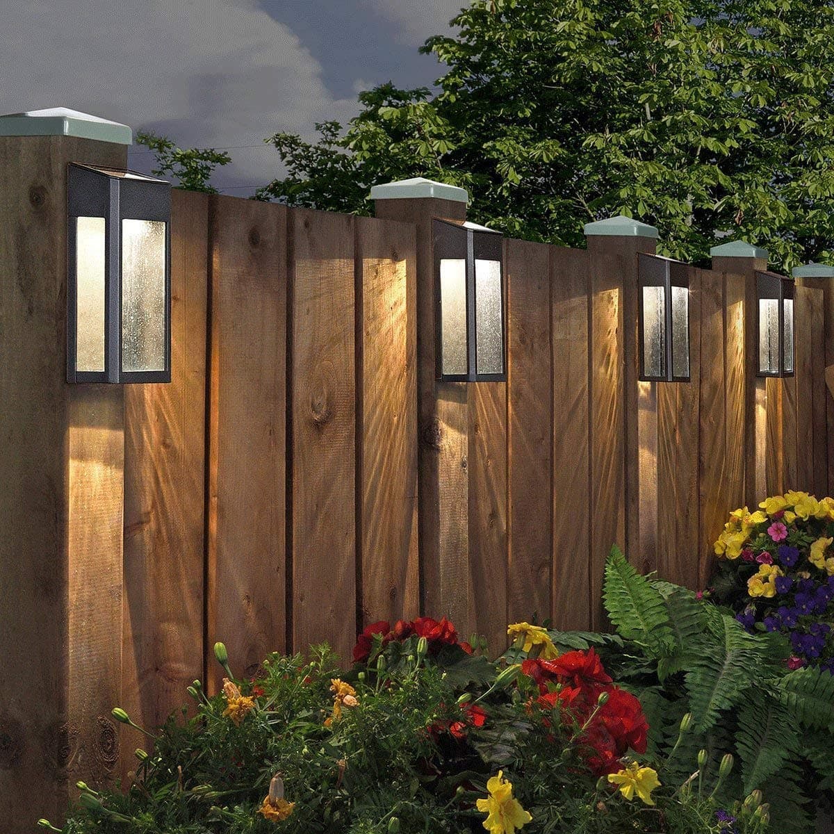 Paradise Solar LED Post Lights - 8 Pack