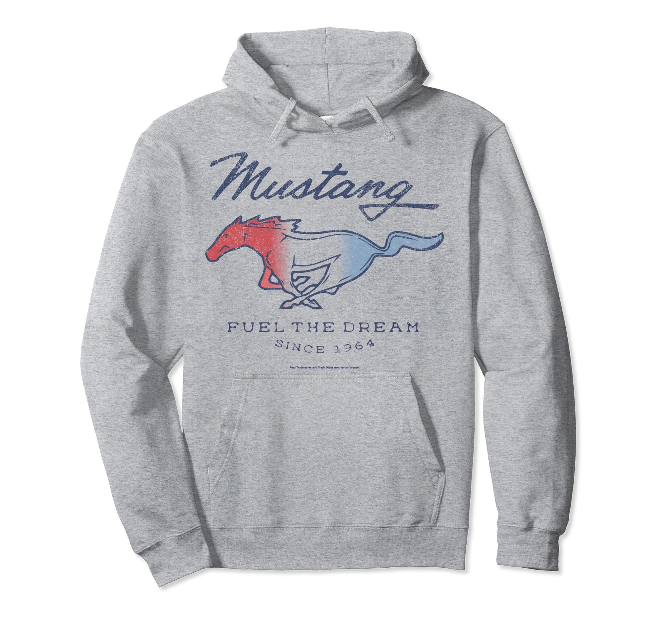 Ford - Mustang Fuel The Dream Since 1964 Horse Logo Pullover Hoodie