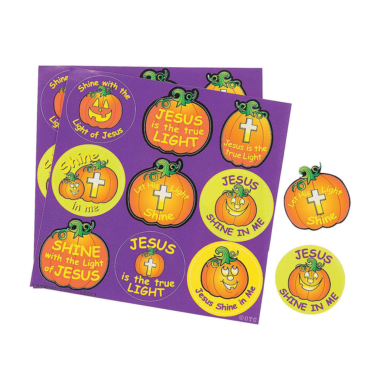 Oriental Trading Treat Stickers, Multicolour, One Size