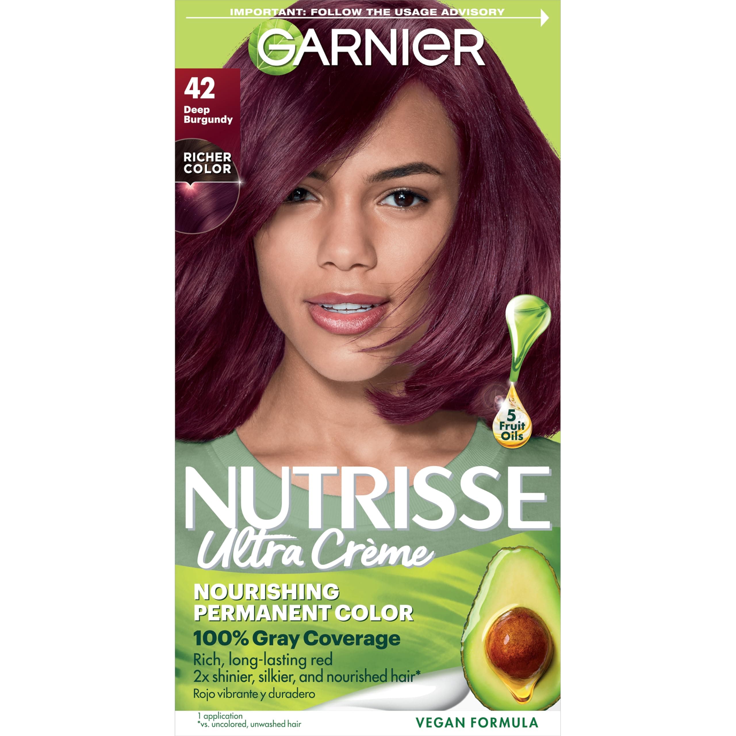 Garnier Nutrisse 42 Deep Burgundy -Black Cherry (並行輸入品)