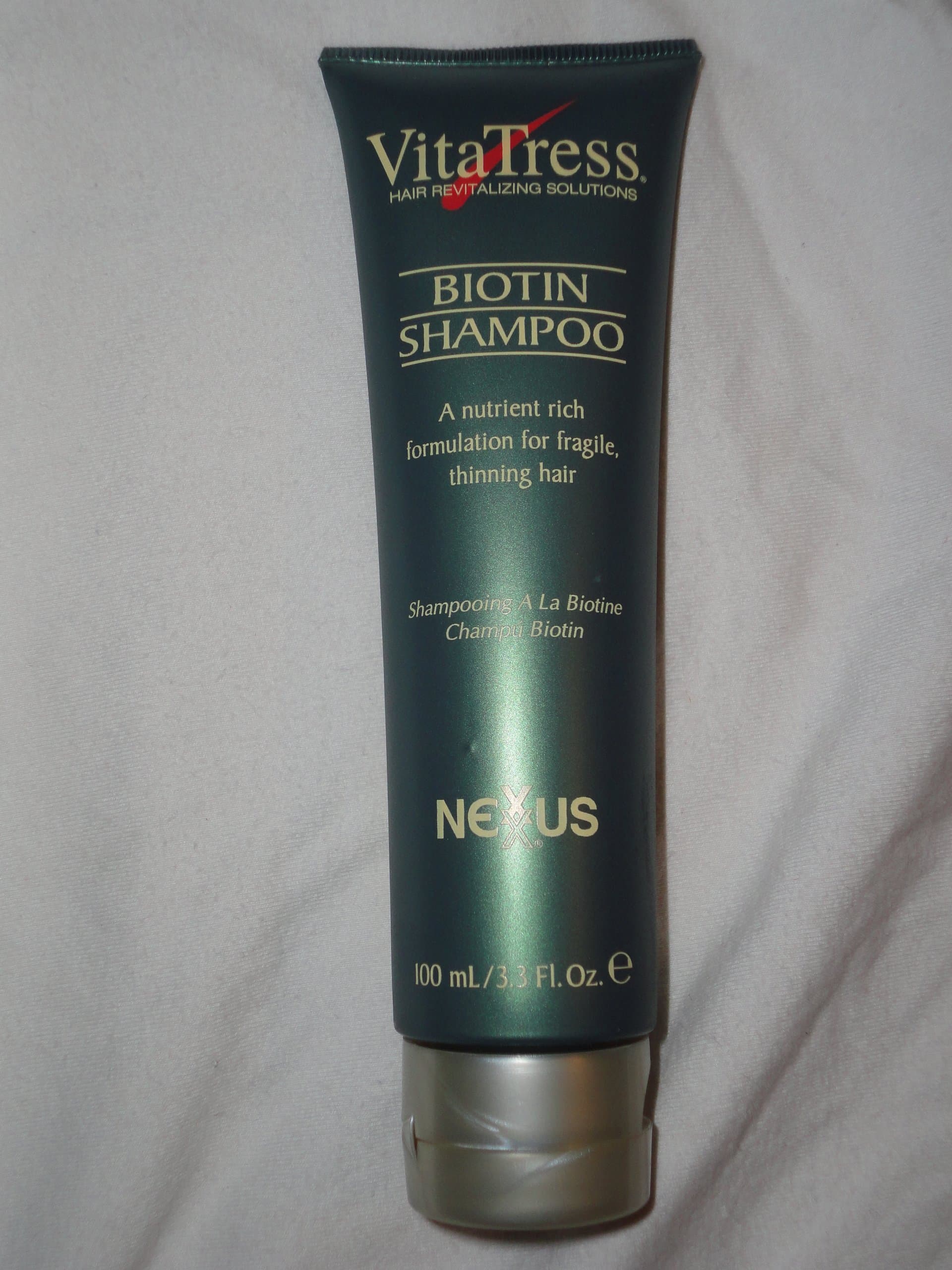 Nexxus Biotin Shampoo 3.3 oz Pack of Two (2)