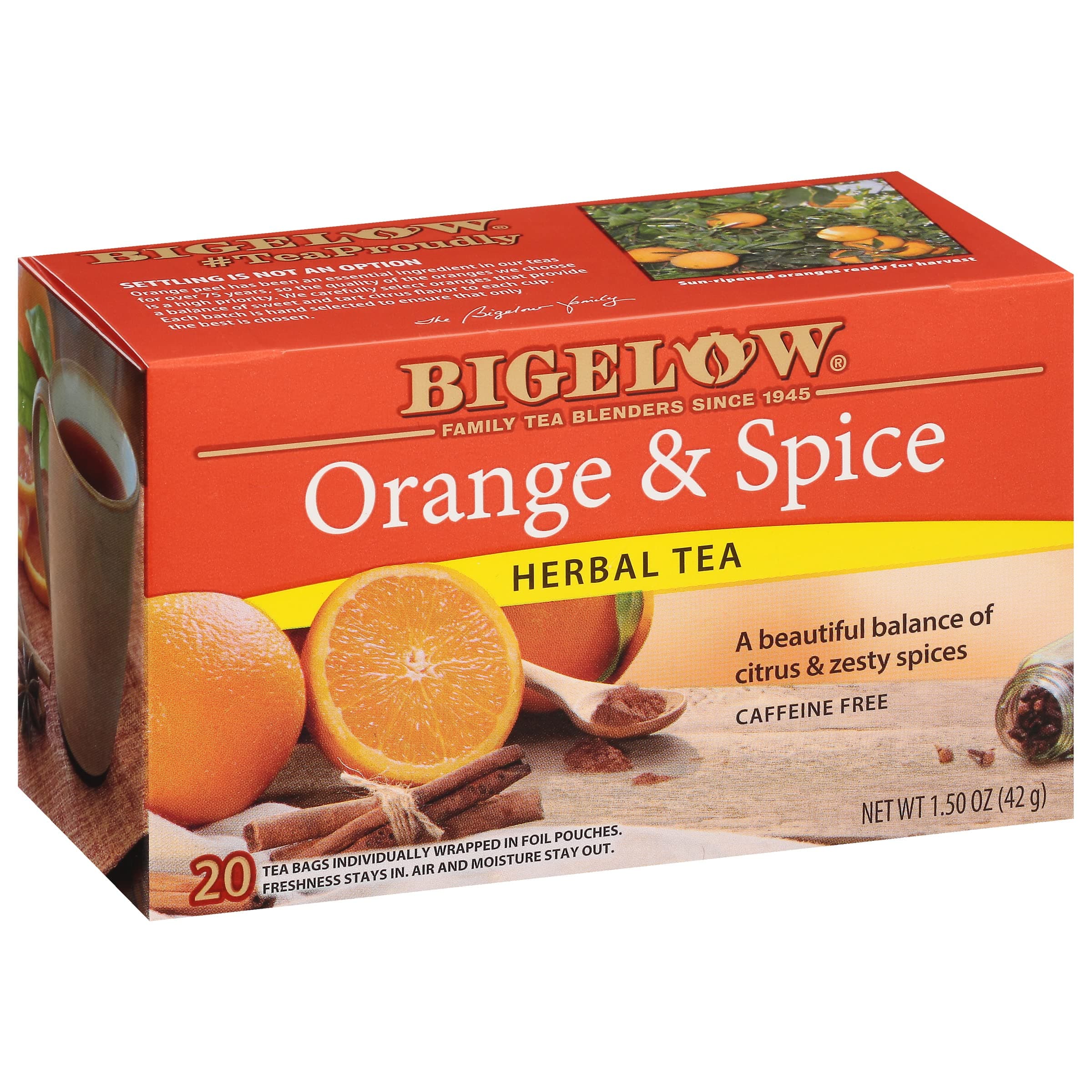 Orange and Spice Tea, 20 ct