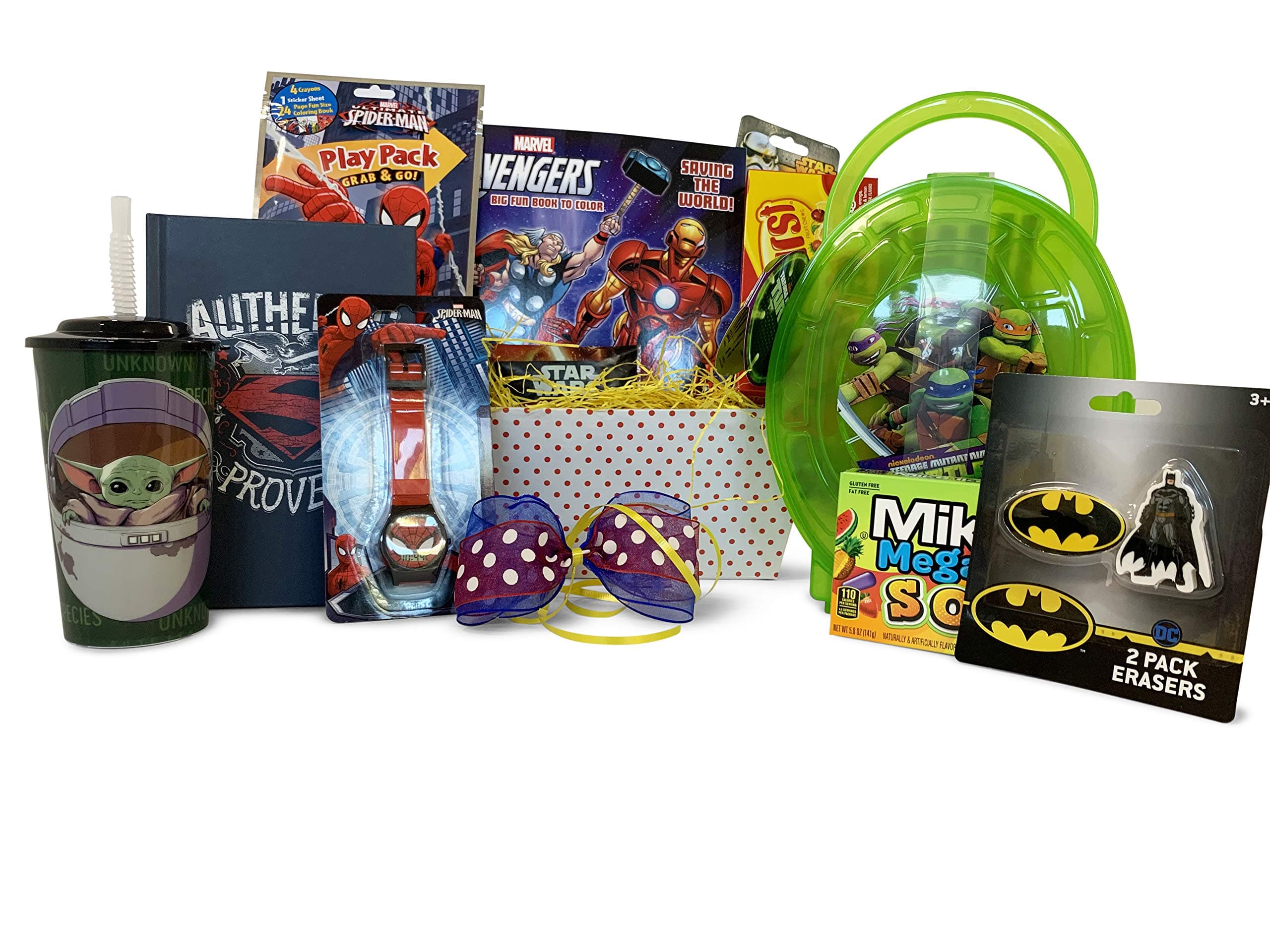 Spongebob Christmas Gift Baskets for kids Full of Surprises for Children