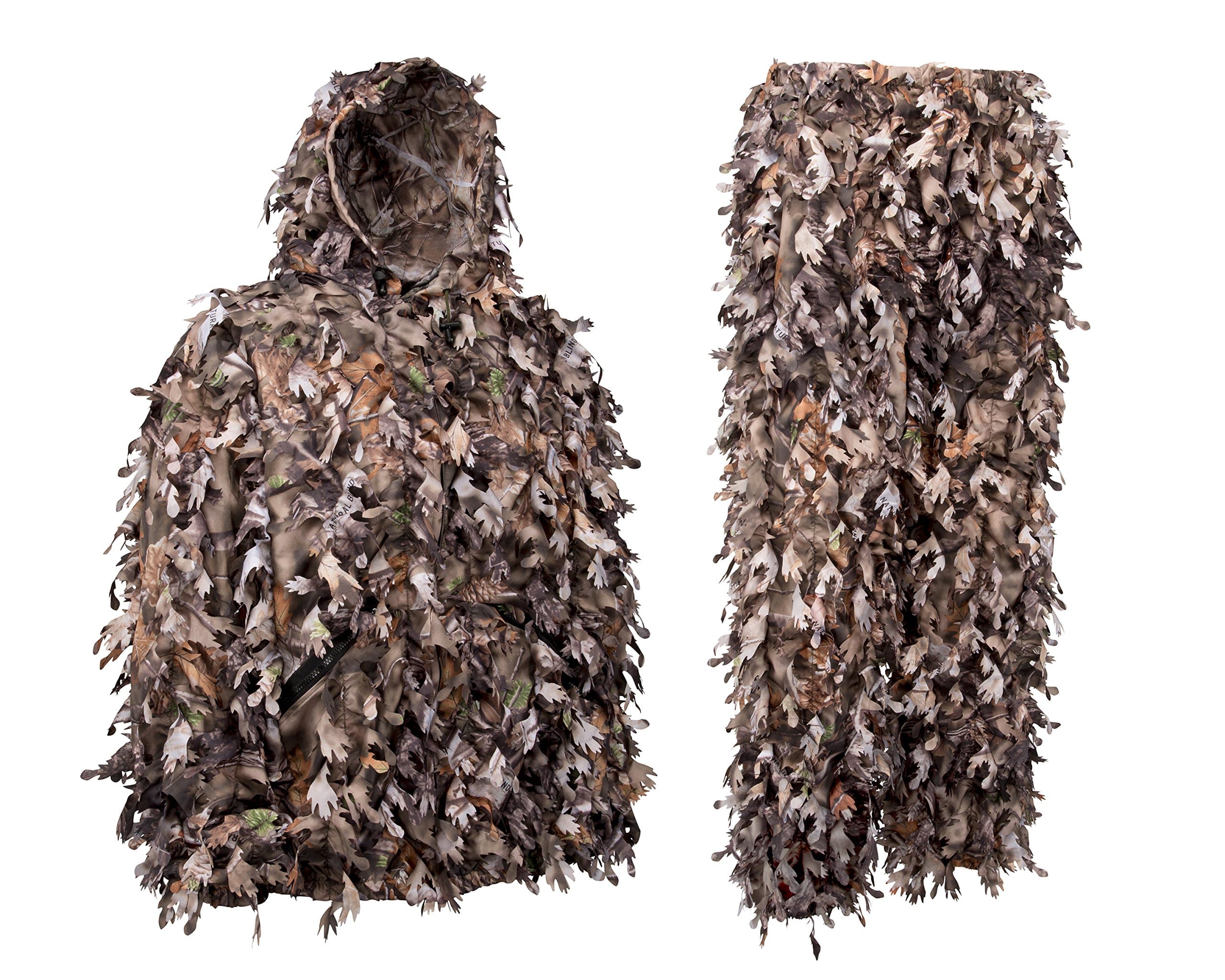 North Mountain GearYouth - Teen Camouflage 3D Leafy Suit - Woodland Brown