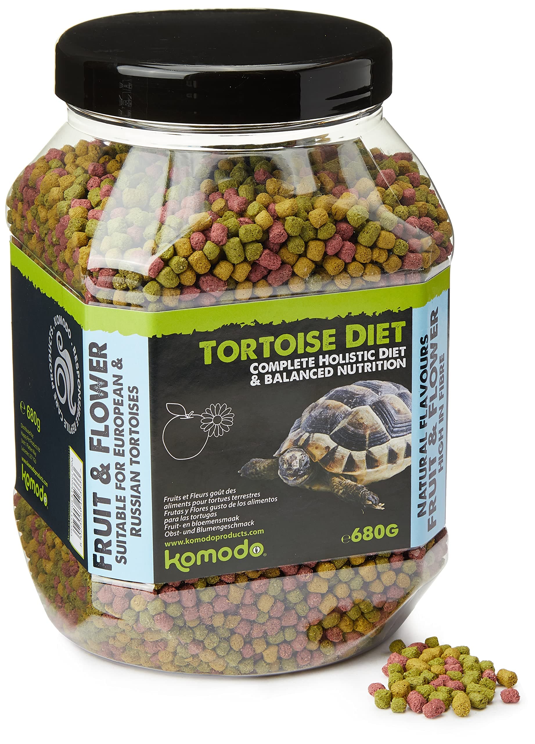Komodo Complete Holistic Tortoise Diet Fruit and Flower 680 g